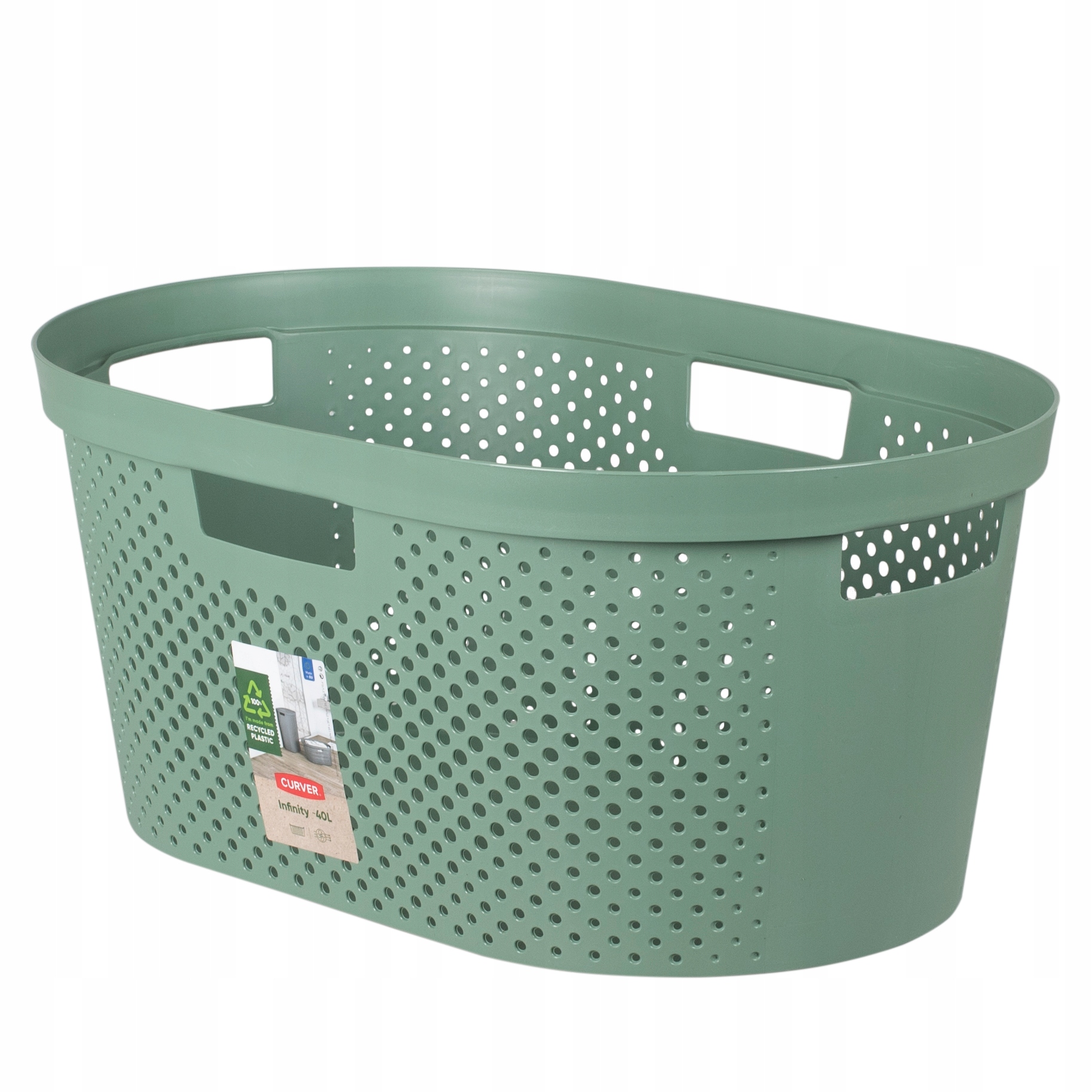 

Kosz Na Pranie Do Magla Miska Z Uchwytami Eko 40L