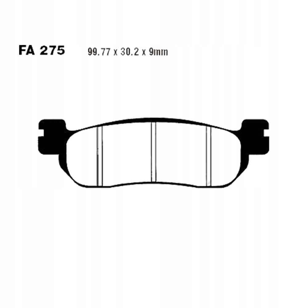 KLOCKI HAMULCOWE FA275HH YAMAHA YZF-R1/R6 1999-03