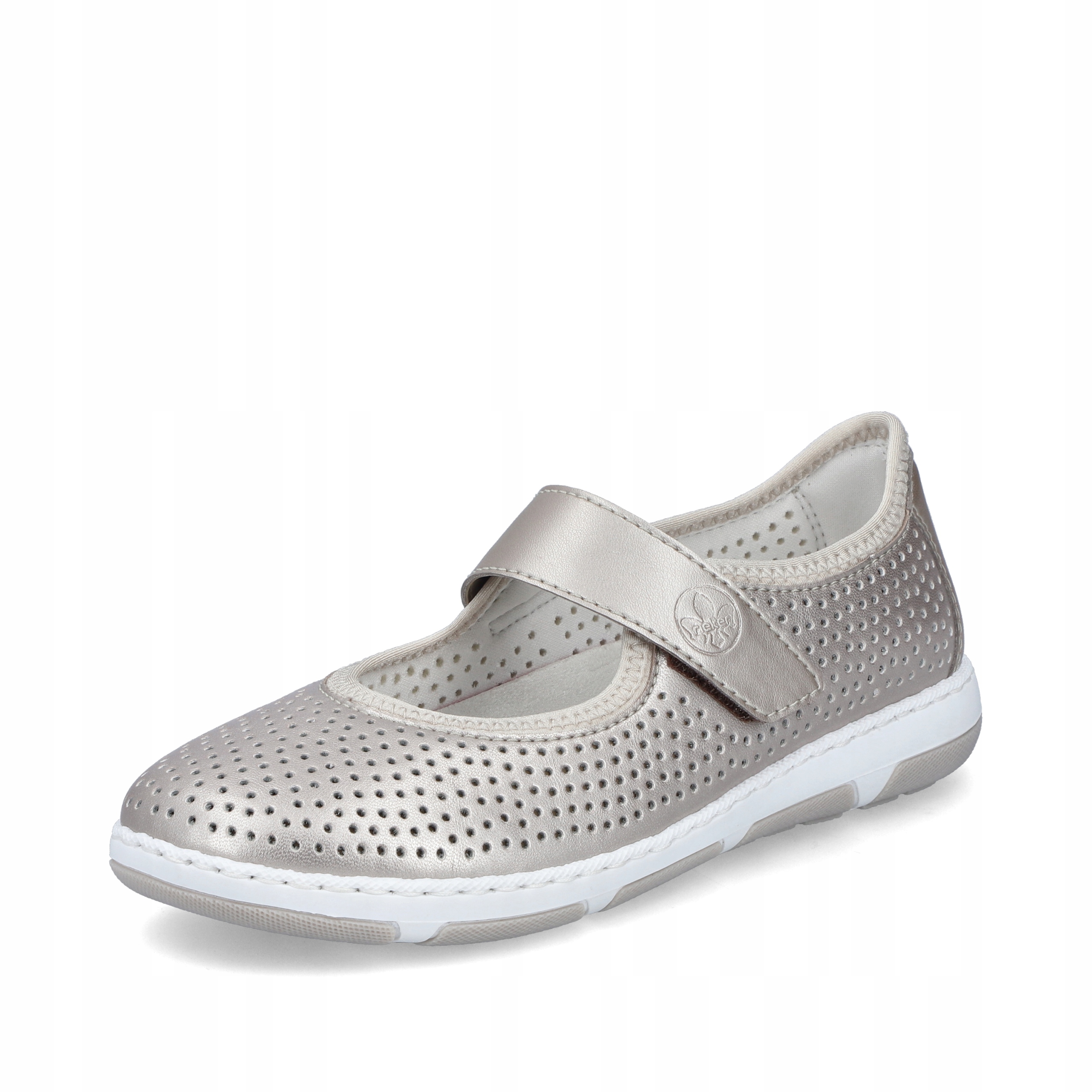 Rieker Antistress 42455-600 Dámské Polobotky Tuhost H Kožené Ažurové vel. 38