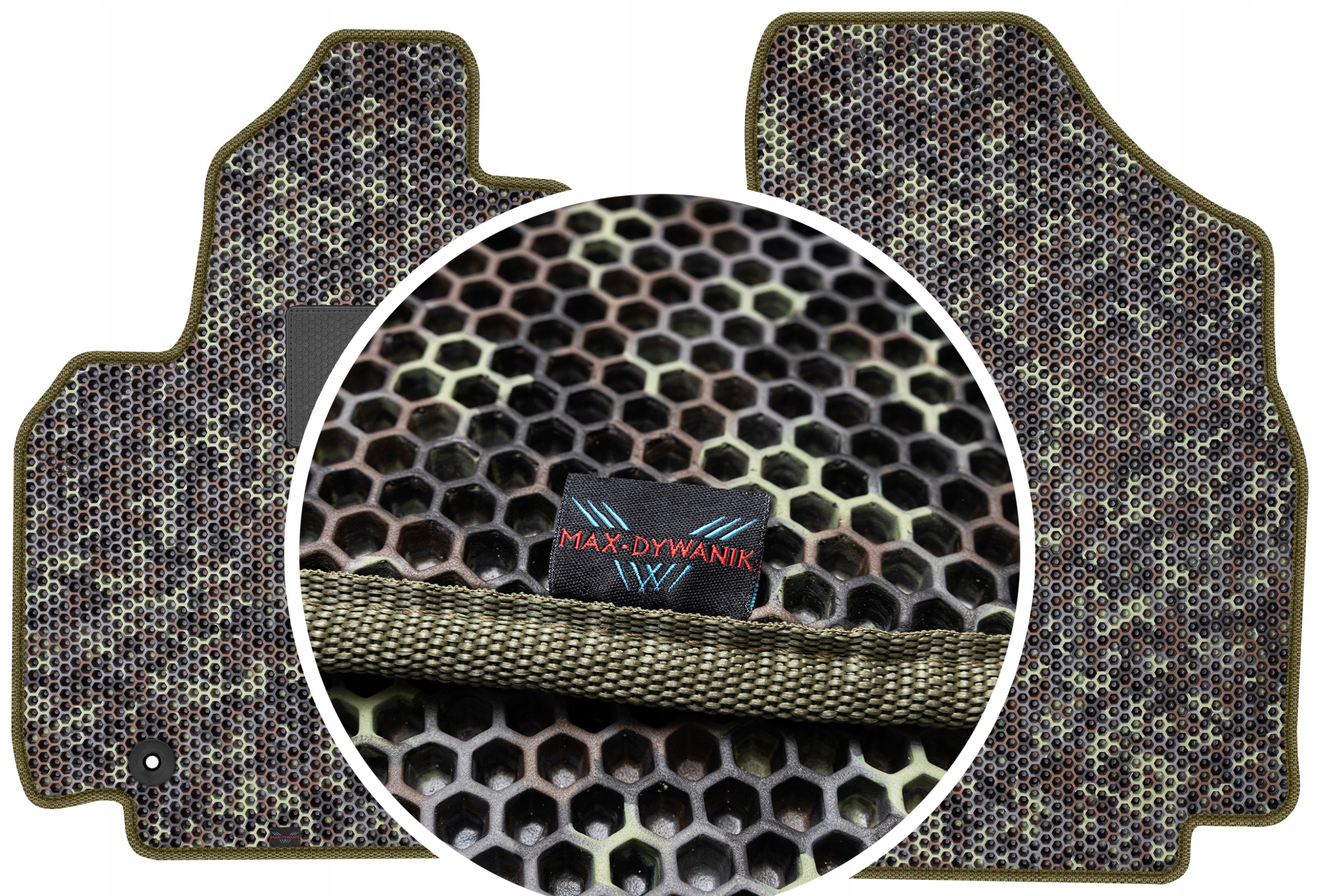 Berlingo II 2os 2008-2018 Gumové rohože Eva Moro