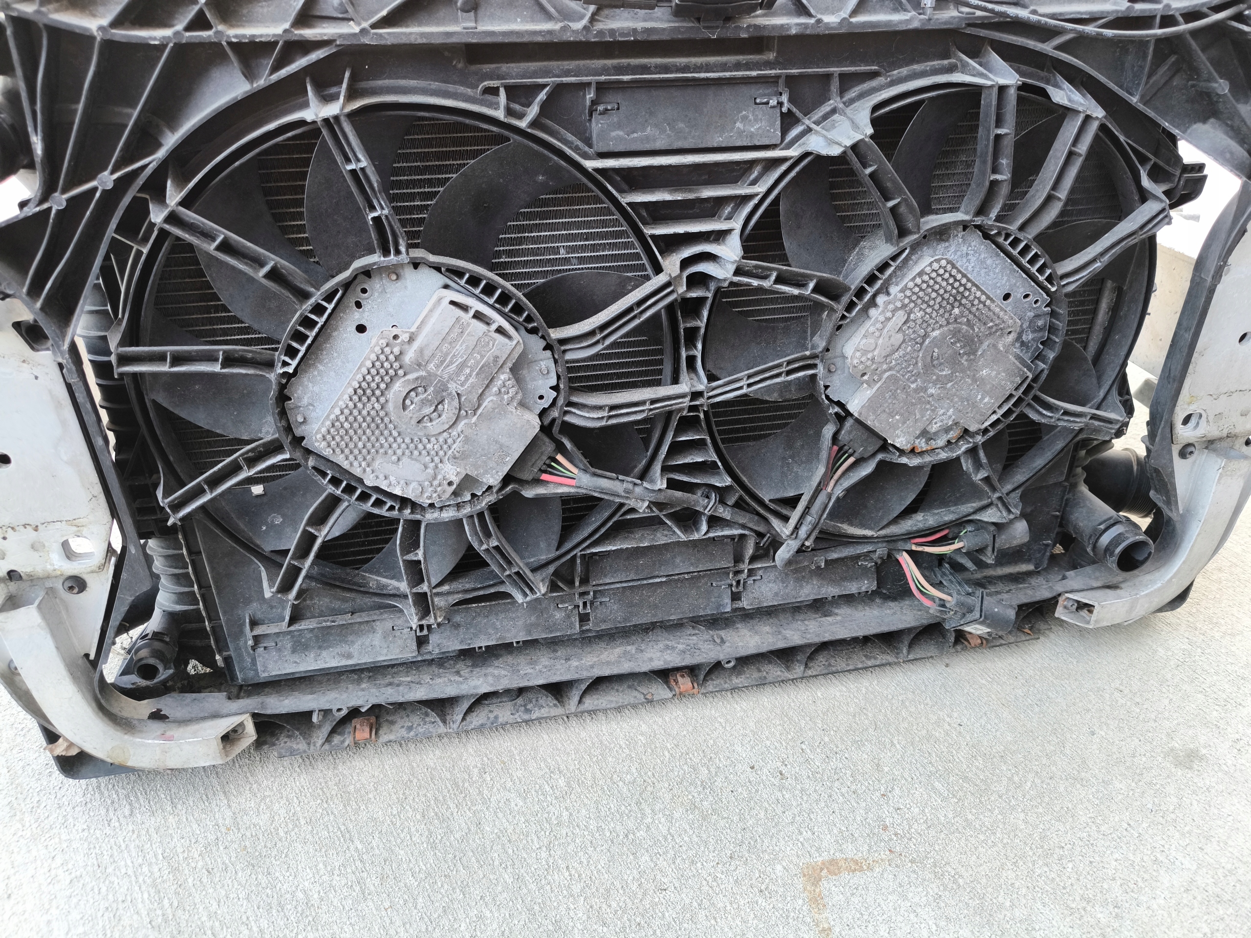 support panel for radiators complete AUDI A6 C7 A7 4G 3.0 TDI 2011-2016 complete !!!