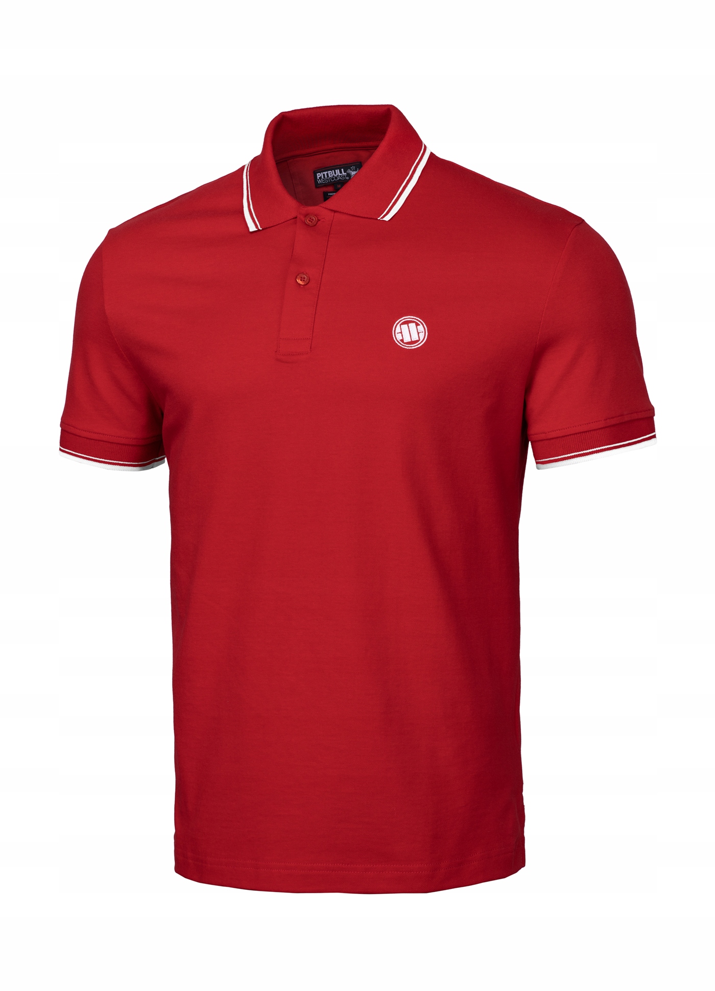 

Pitbull Polo Regular Stripes (M) Czerwona