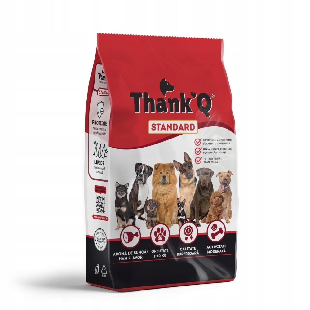 Thank´Q Standard Dog Adult Šunka 20 kg