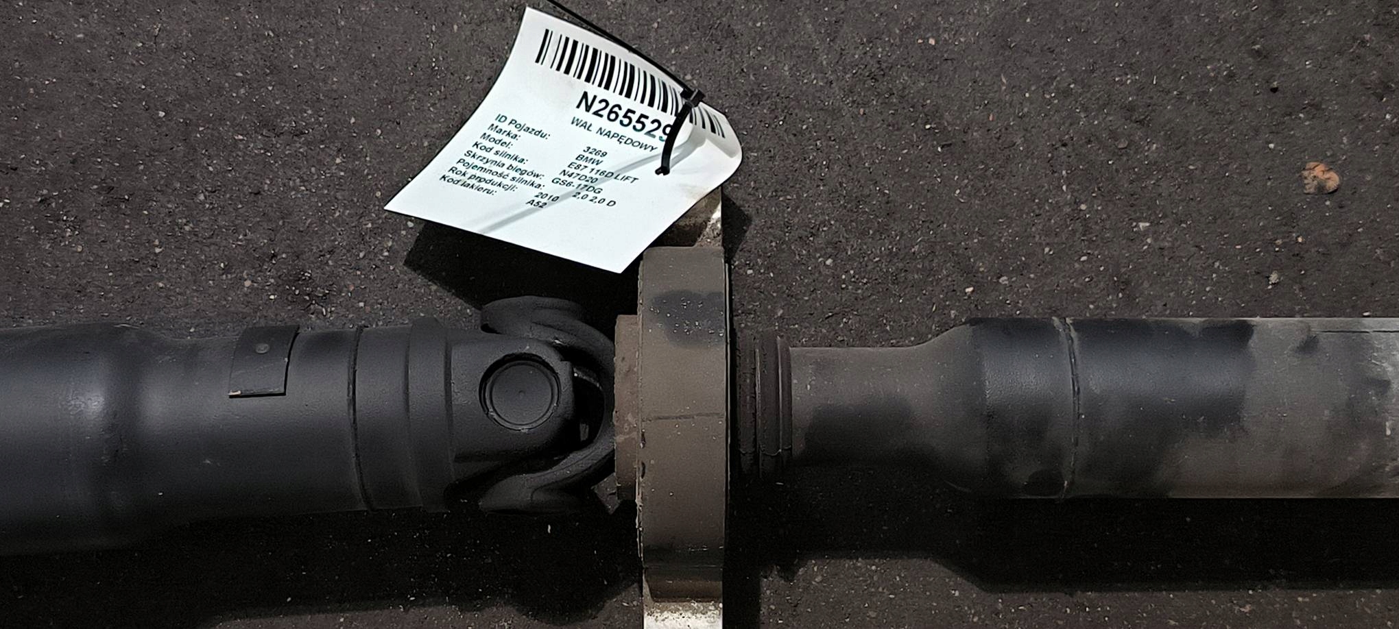 kardan 2.0 D BMW E87 116D LIFT