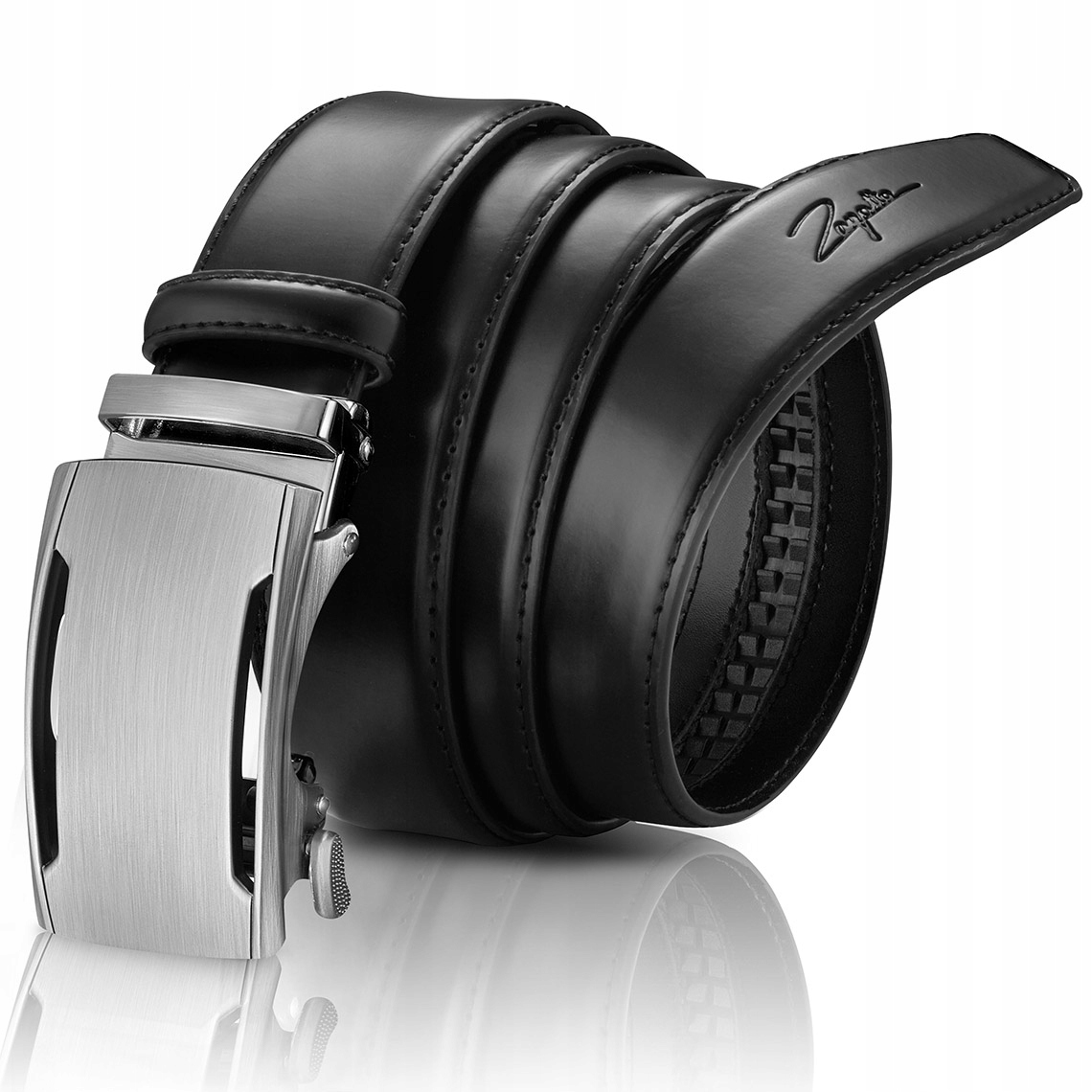 

Zagatto Skórzany pasek męski do spodni automat