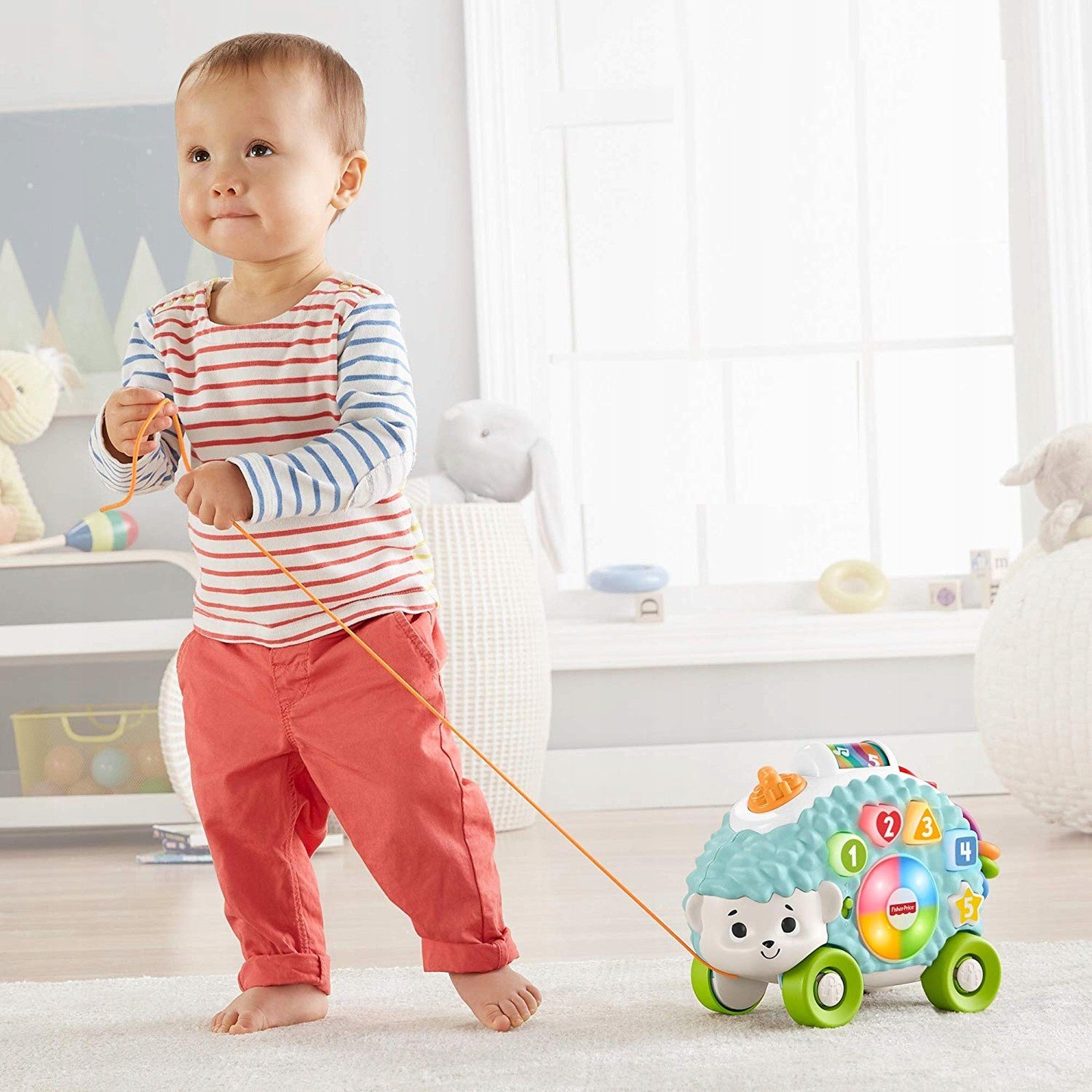 FISHER PRICE LINKIMALS interaktywna JEŻ j.pol Język polski