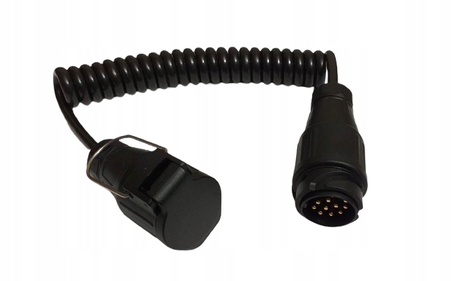 PRZEDŁUŻACZ 13 PIN PRZEDŁUŻKA KABEL SPIRALNY 50cm DŁUGOŚĆ ROBOCZA 1,8-2 m Marka Inna
