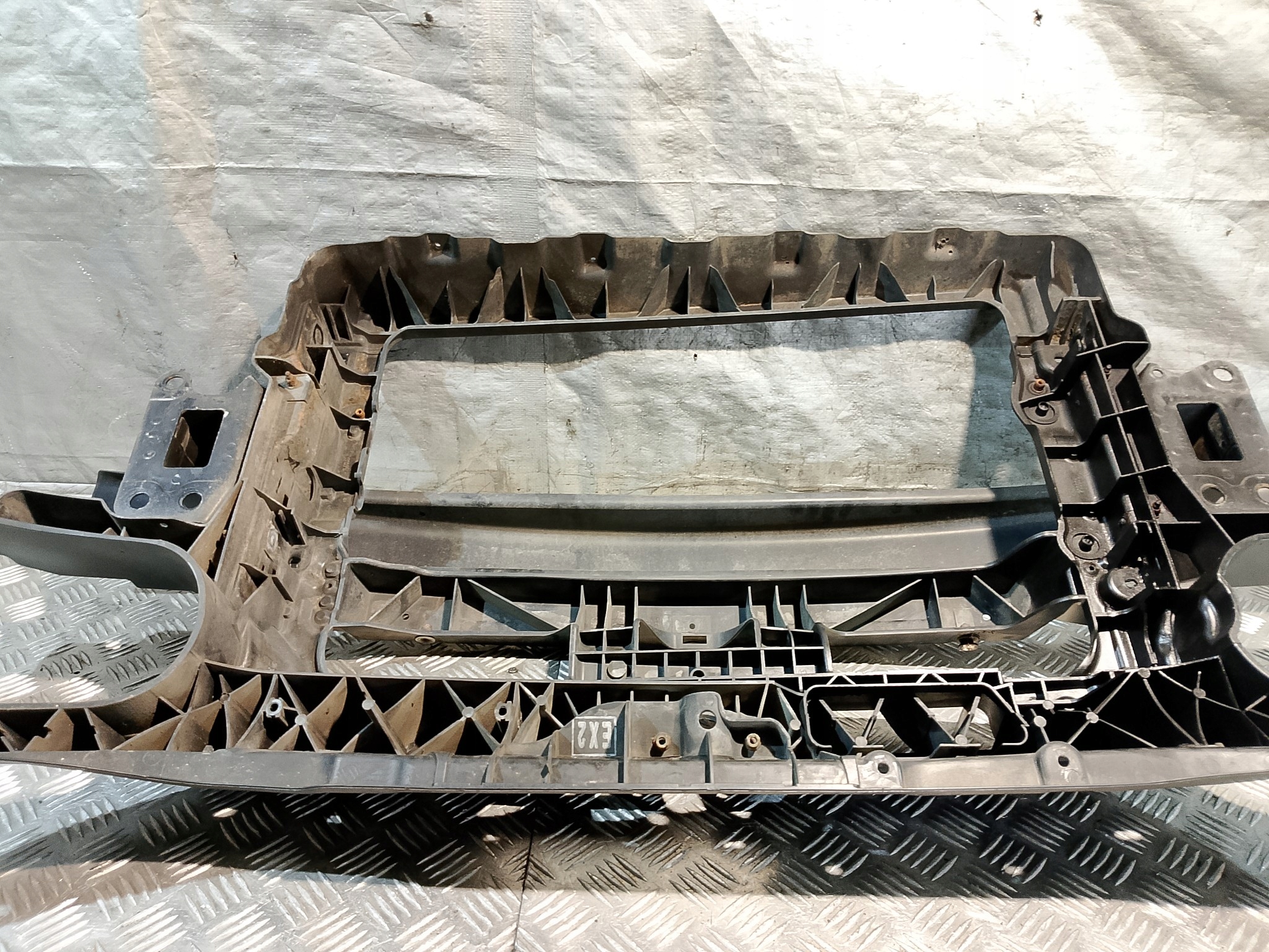 support panel for radiators + bumper support VW POLO 9N 1.4 TDI 6Q0805588B