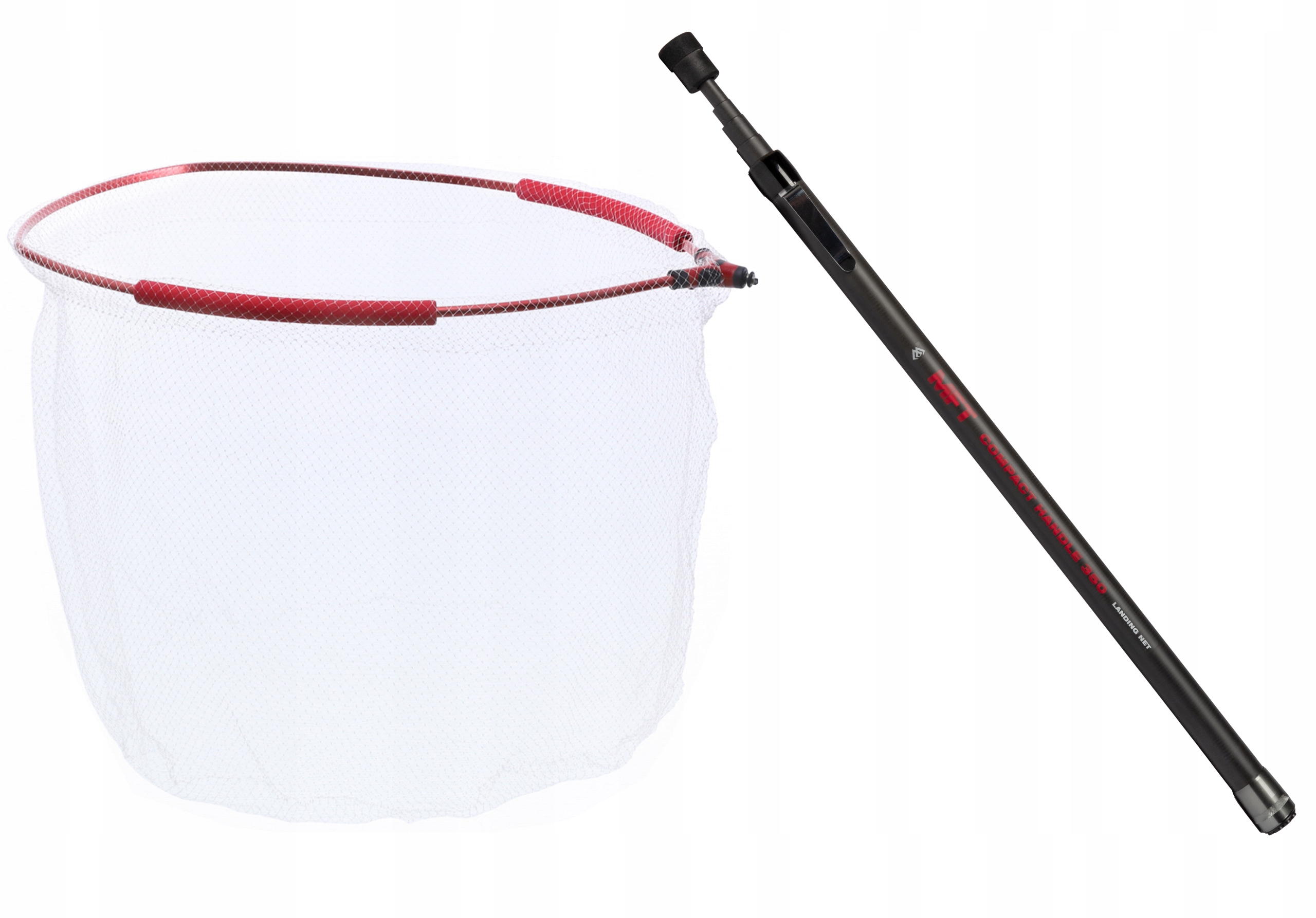 Mikado Podbierak Mft Compact 350 sztyca węglowa kosz nylon żyłkowy pływaki