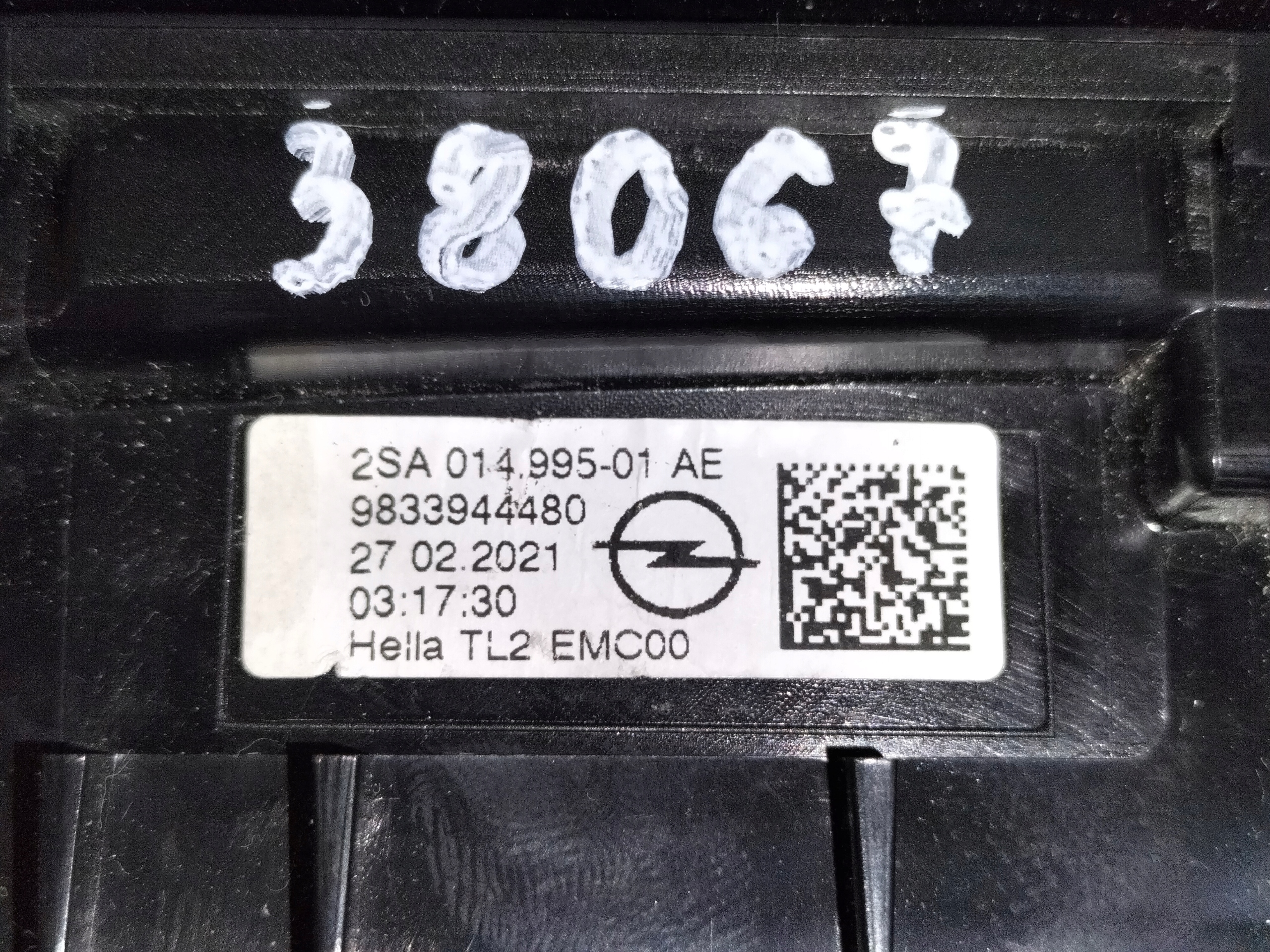 light rear rear part left OPEL MOKKA B II 20- LED