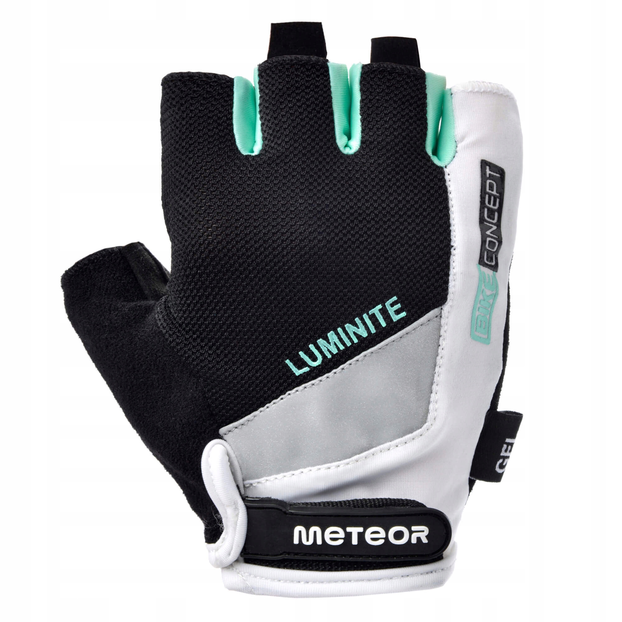 RĘKAWICZKI ROWEROWE NA ROWER KRÓTKIE METEOR GEL GX37 L żelowe elastyczne