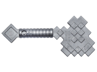 

Lego Minecraft Topór Siekiera Srebrny Mat 18788