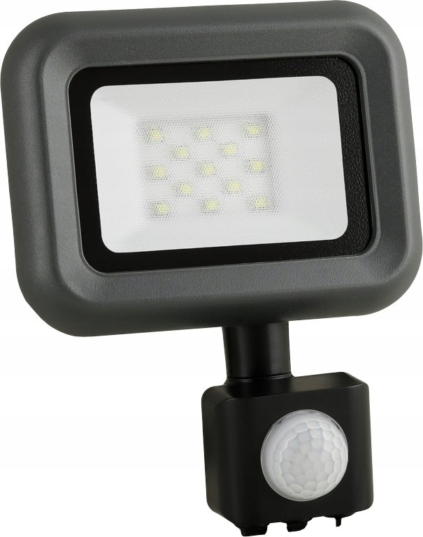 Halogen reflektor lampa LED 10W 1000lm PIR 6400K - Kompaktowy design