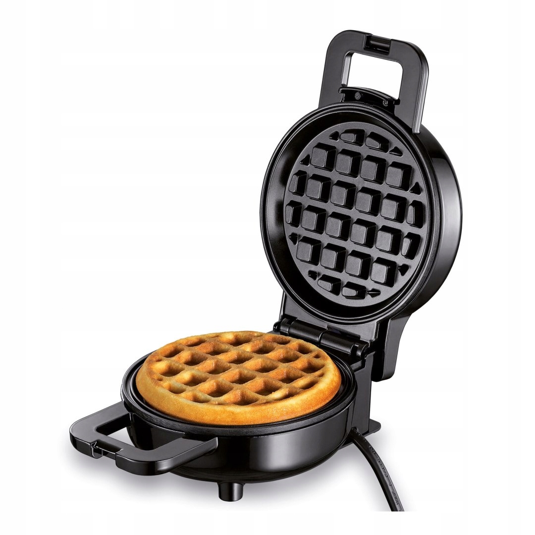 Mini Gofrownica na 1 Gofra 12,5 cm Cilio czarna Powłoka nieprzywierająca