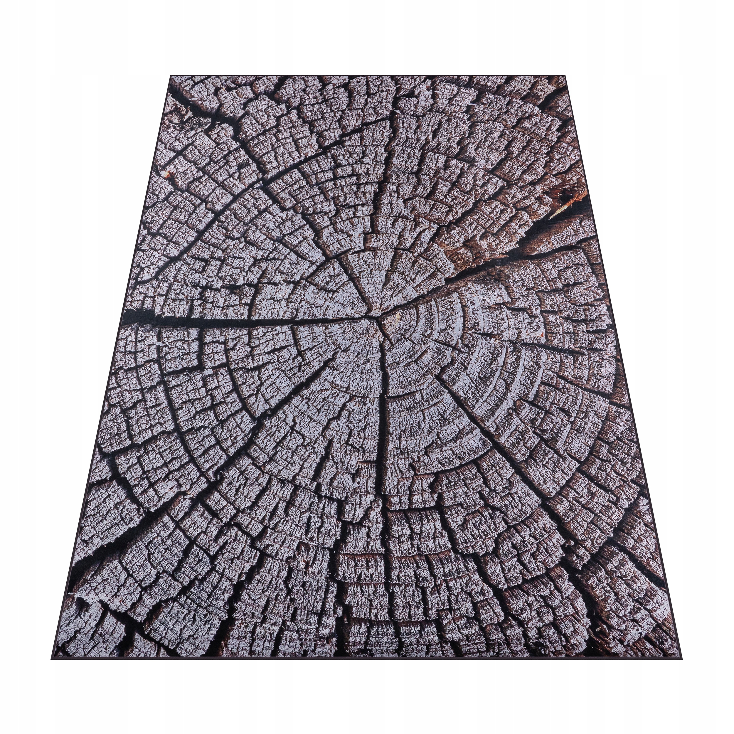 Koberec 160X220 CM Do Obýváku, Pokoje, Ložnice Vzor Parez, Léta, Imitace Dřeva, Hnědý