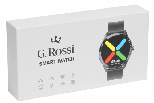 SMARTWATCH G. ROSSI SW018-5 GRANATOWY ZEGAREK ELEGANCKI STYLOWY NA PREZENT Rodzaj smartwatch