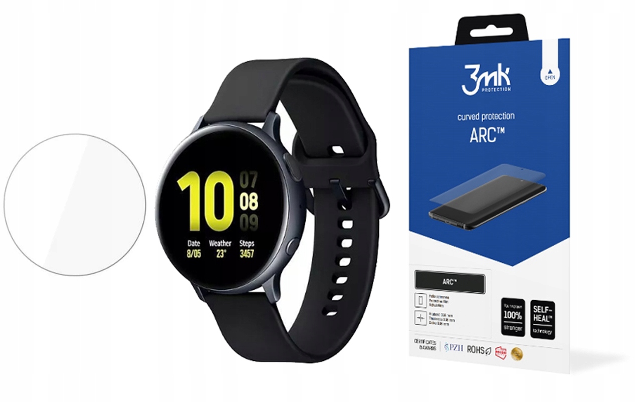 

3mk Folia Arc do Samsung Watch Active 2 40mm