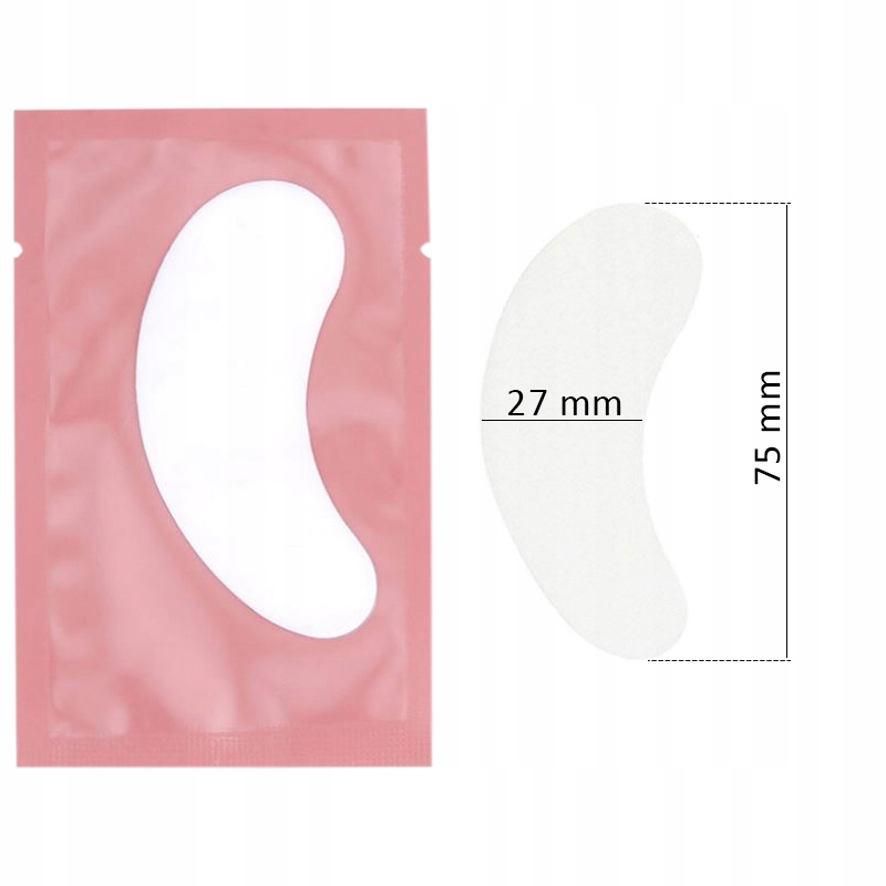 Płatki Hydrożelowe Pod Oczy Do Przedłużania Rzęs Stan opakowania oryginalne