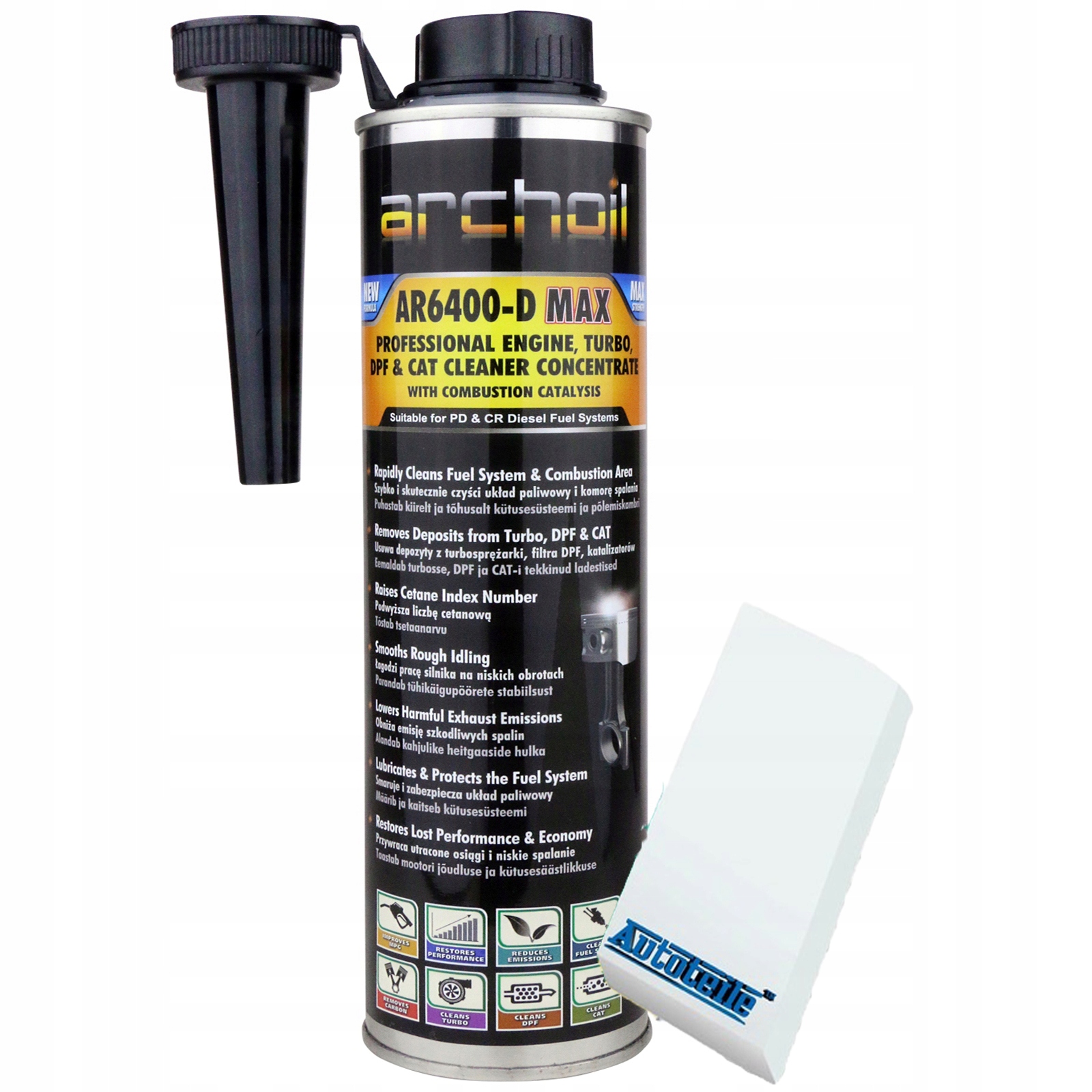 

Archoil AR6400-D Max czyści dpf, wtryski, egr Gift