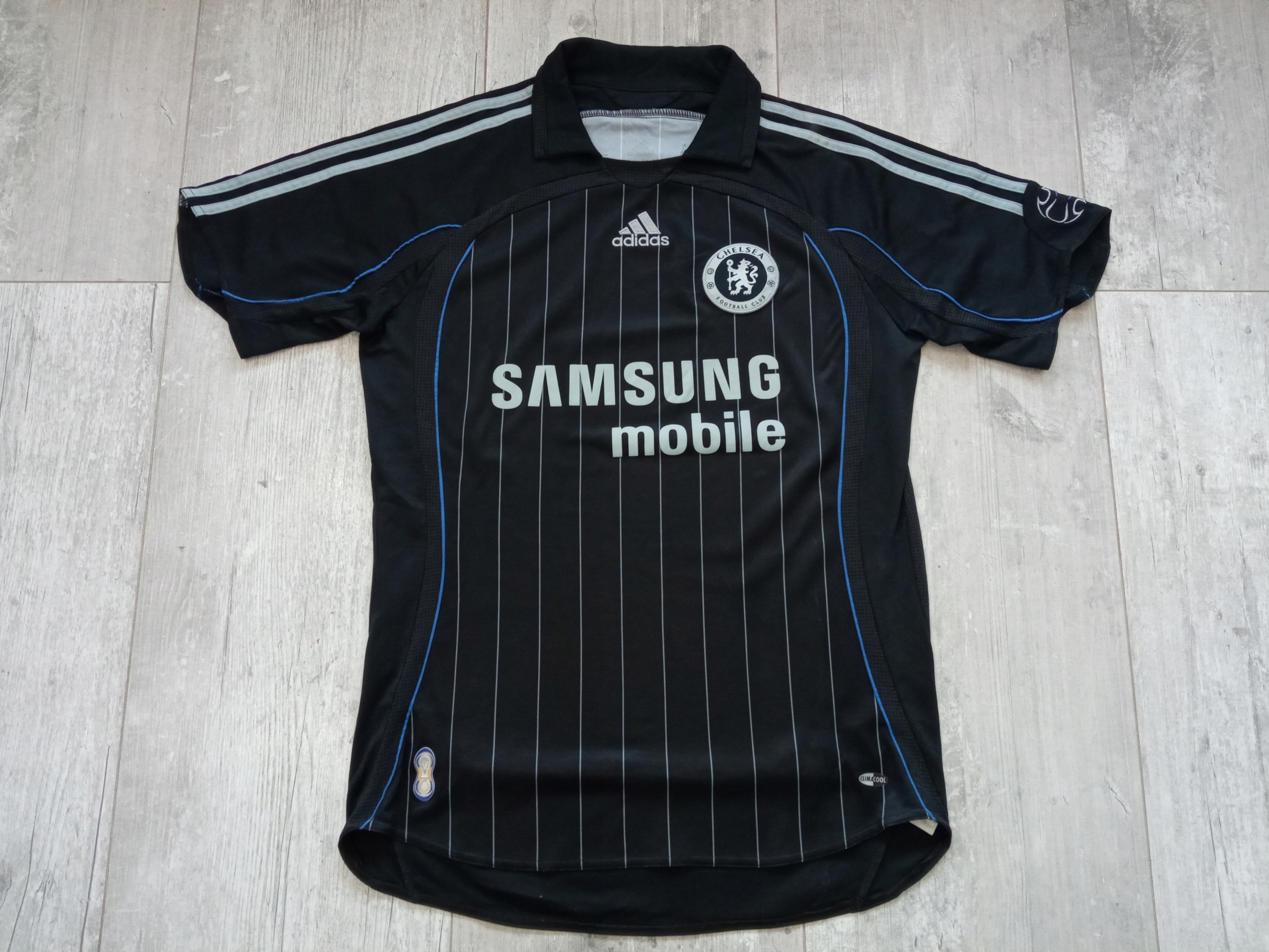 CHELSEA LONDON FC_2006/07_away shirt_ADIDAS Climacool_L