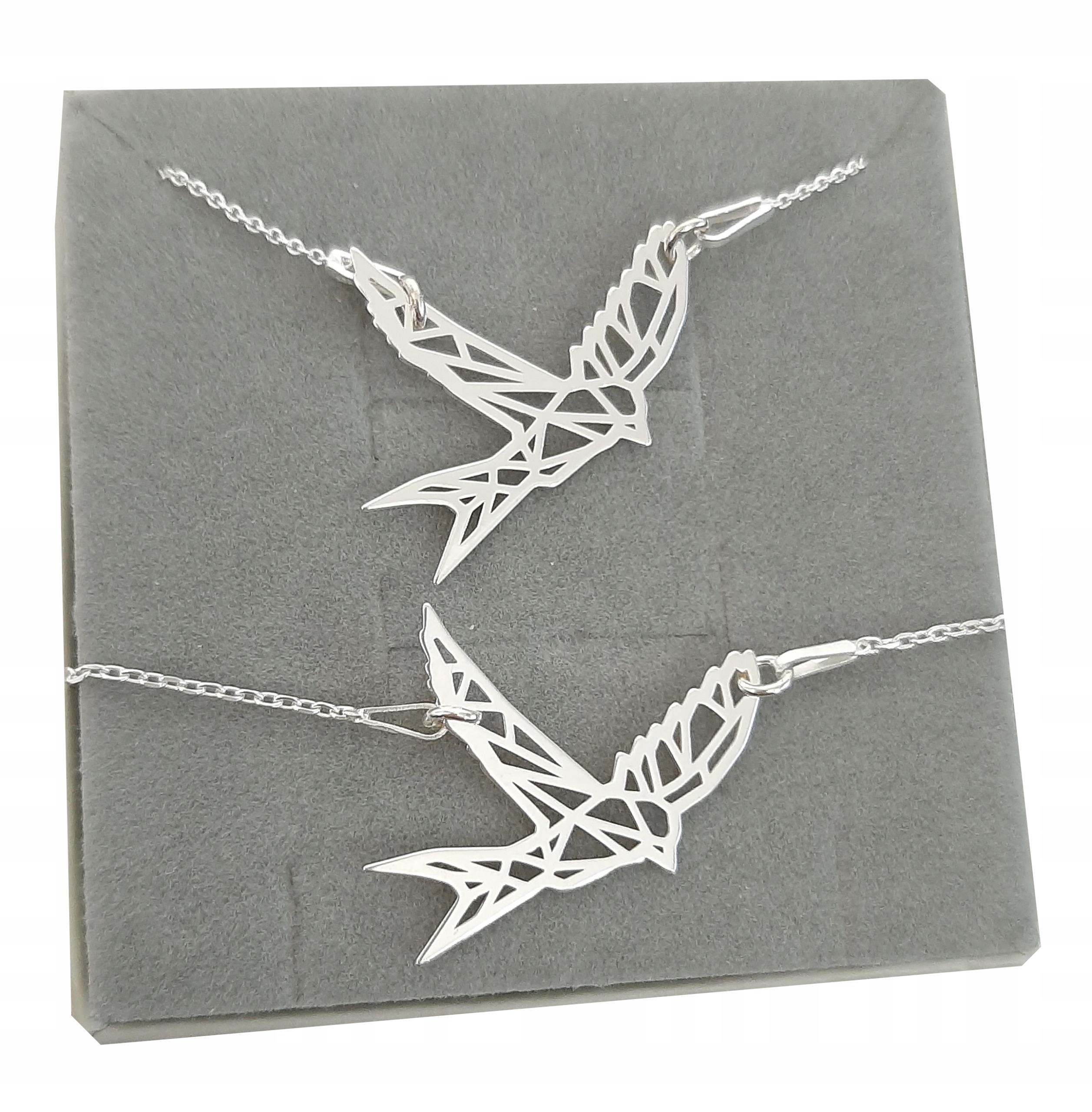 Stříbrný komplet Origami Holub Celebrita stříbro 92