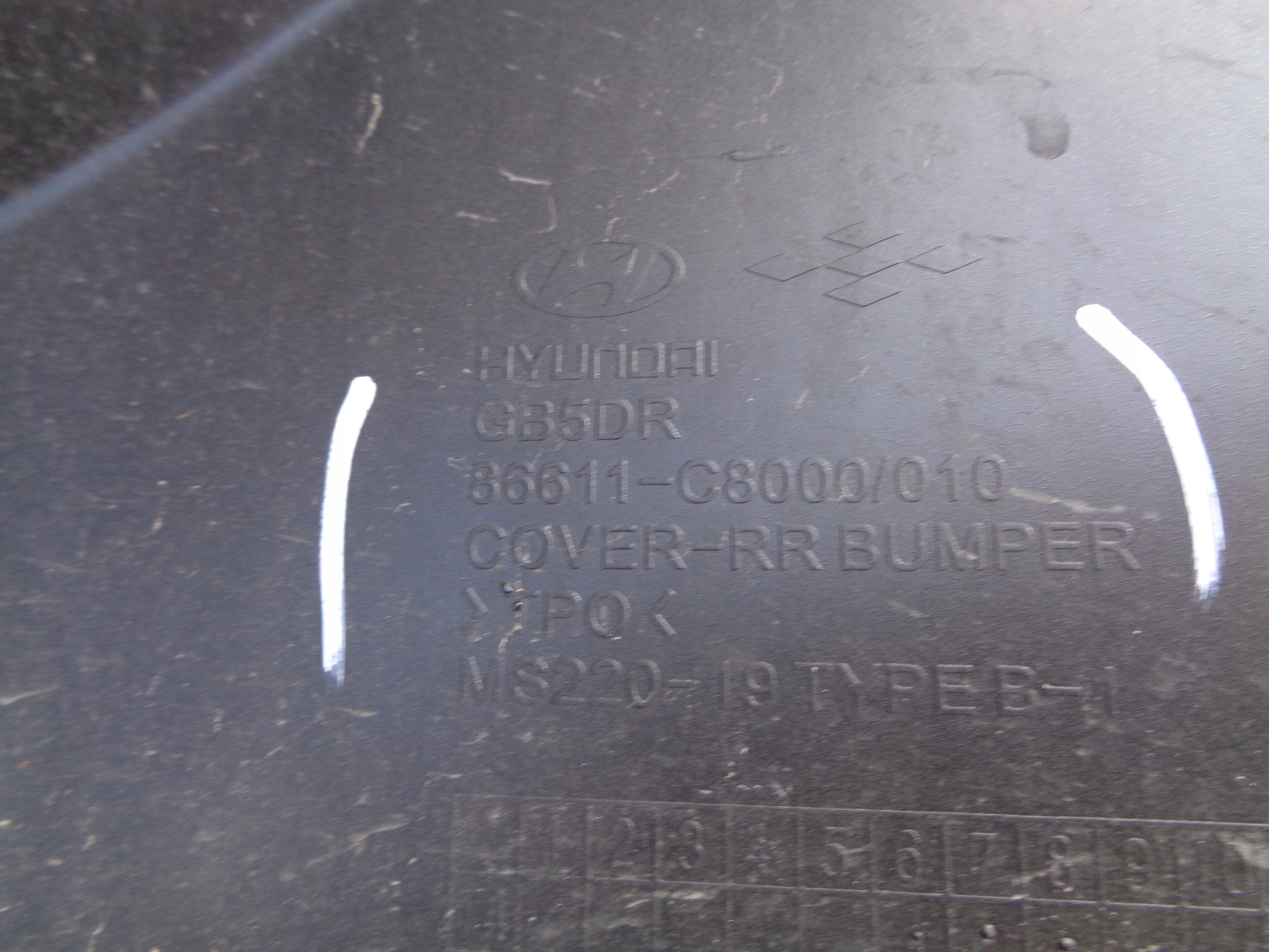 bumper rear HYUNDAI I20 II 14- NR 46632