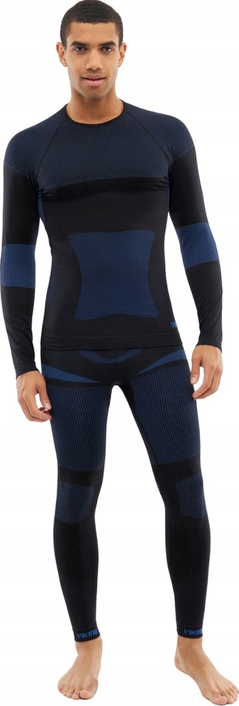 Pánské Termoaktivní Spodní Prádlo Viking Dante Černo-granátové 500-15-1 vel. L