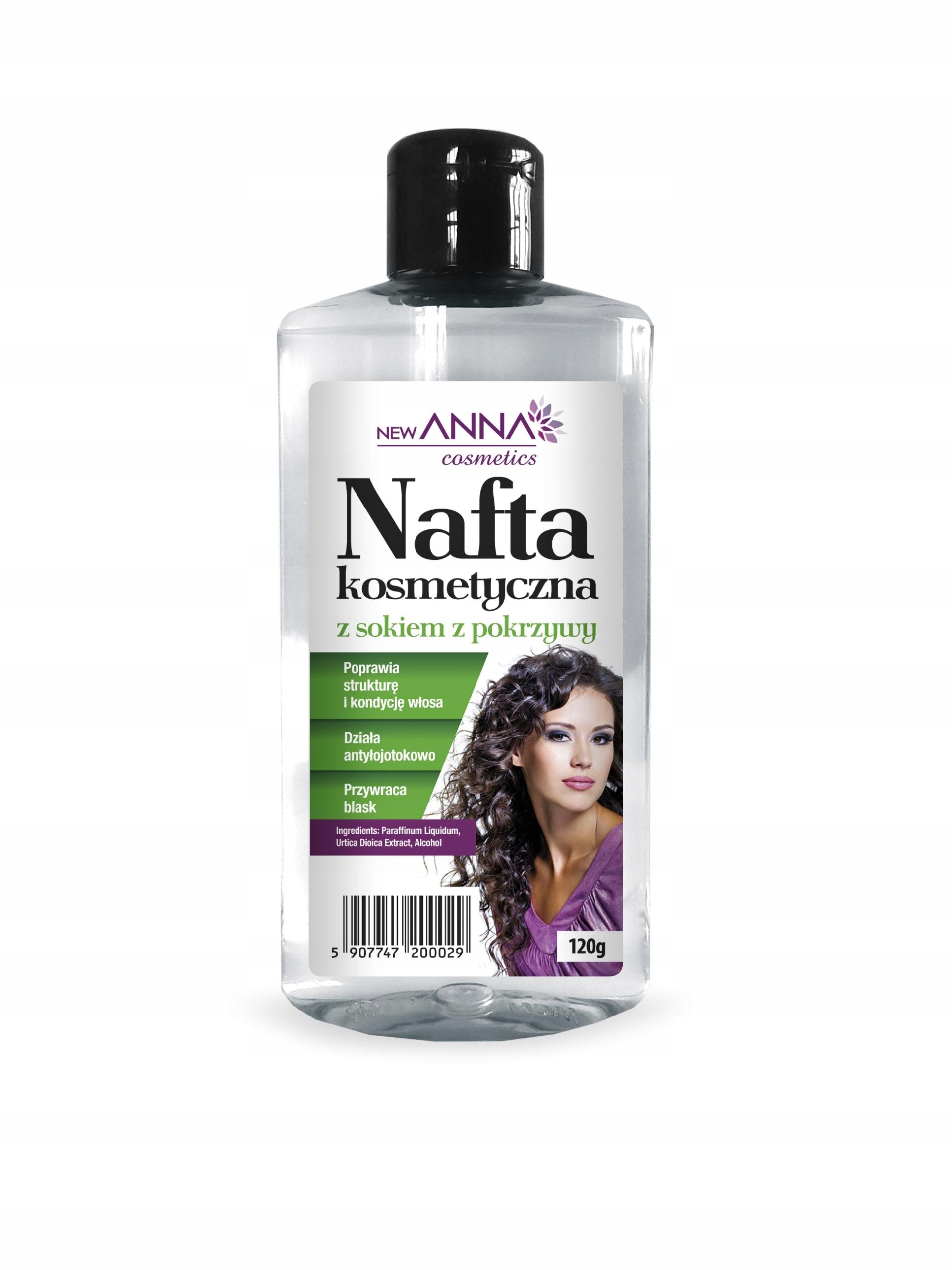 

Nafta kosmetyczna z pokrzywą 120 ml