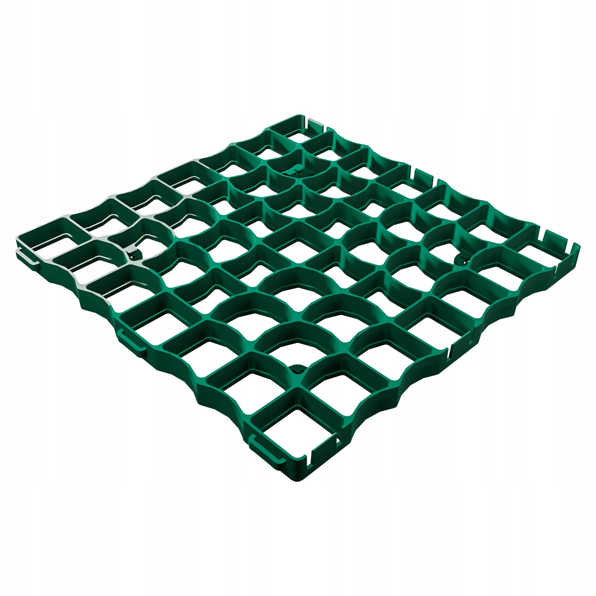 Eko Parkovací mřížka P3 Geokratová zahradní zelená 50x50x3 cm