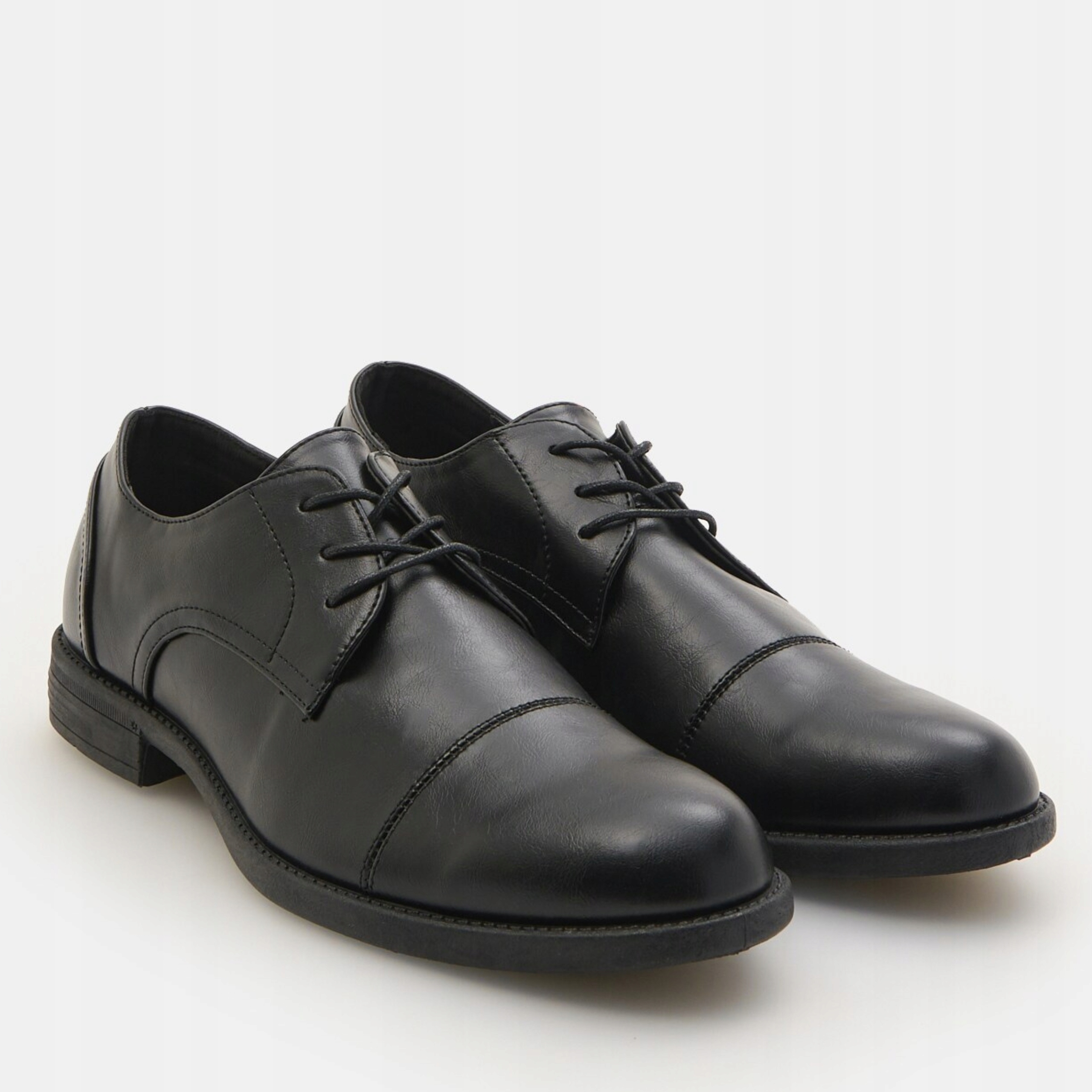 Półbuty Męskie wizytowe Buty czarne Snsy 43/8538