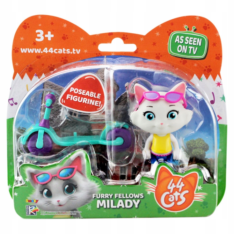 

44 Koty figurka z akcesoriami kotek Milady 80150