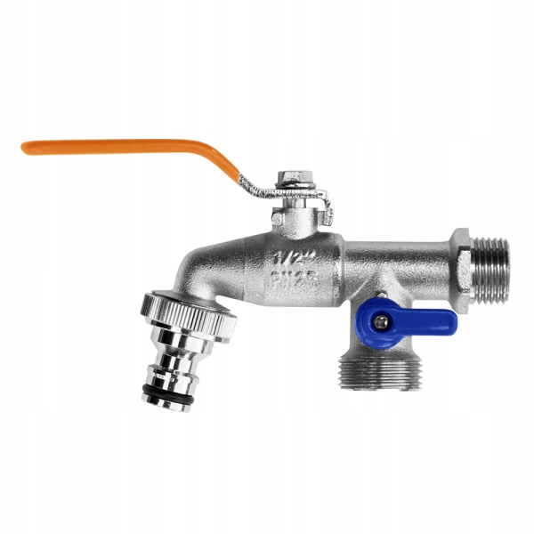 

Kran kulowy GZ1/2", 2xGZ 3/4" GKK0512