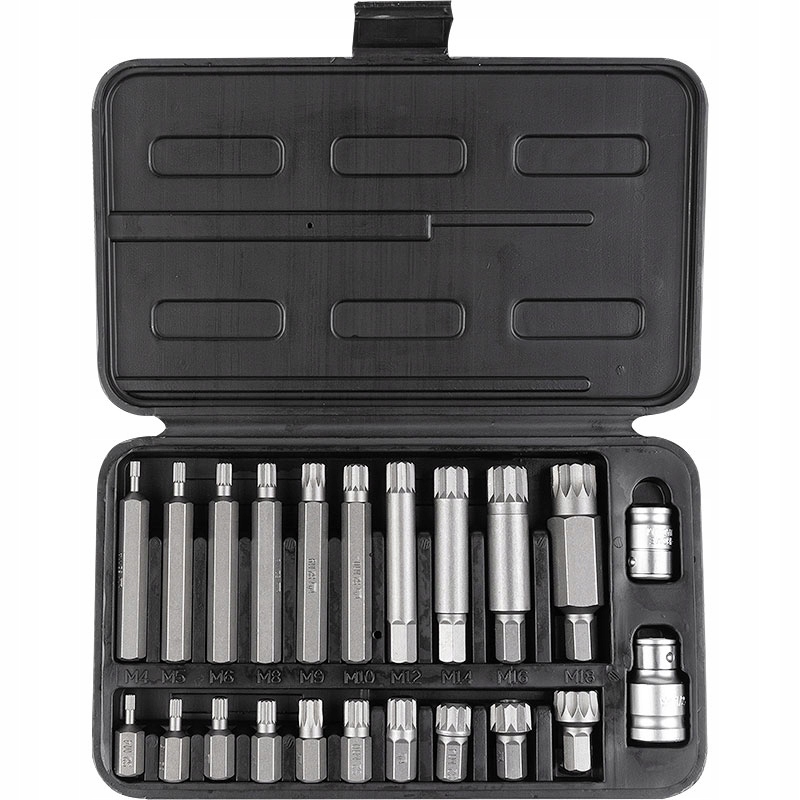 ZESTAW BITÓW SPLINE M4-M18 22szt RICHMANN C6938 Marka RICHMANN