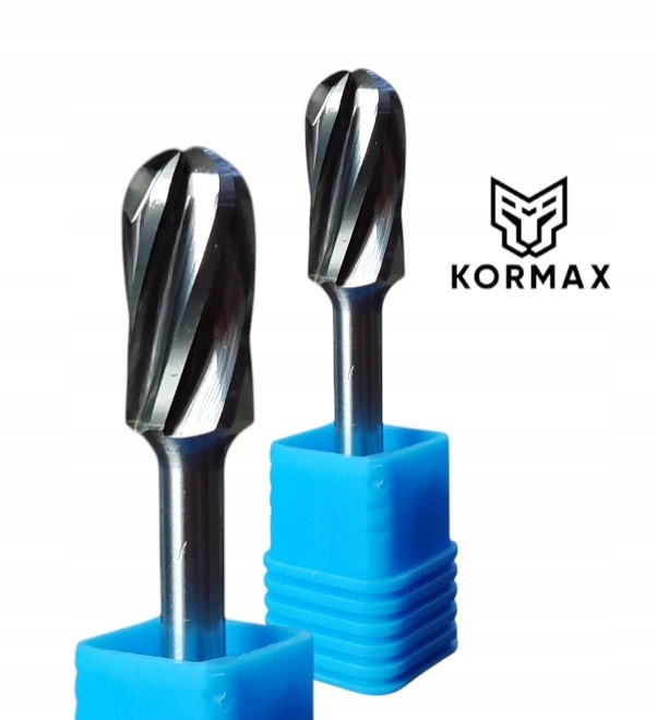 Fréza 12 mm rotační pilník Válec Zaoblený Wrc na hliník z karbidu