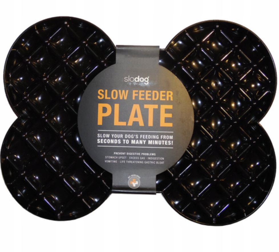 

Miska slow food spowalniająca Slodog czarna