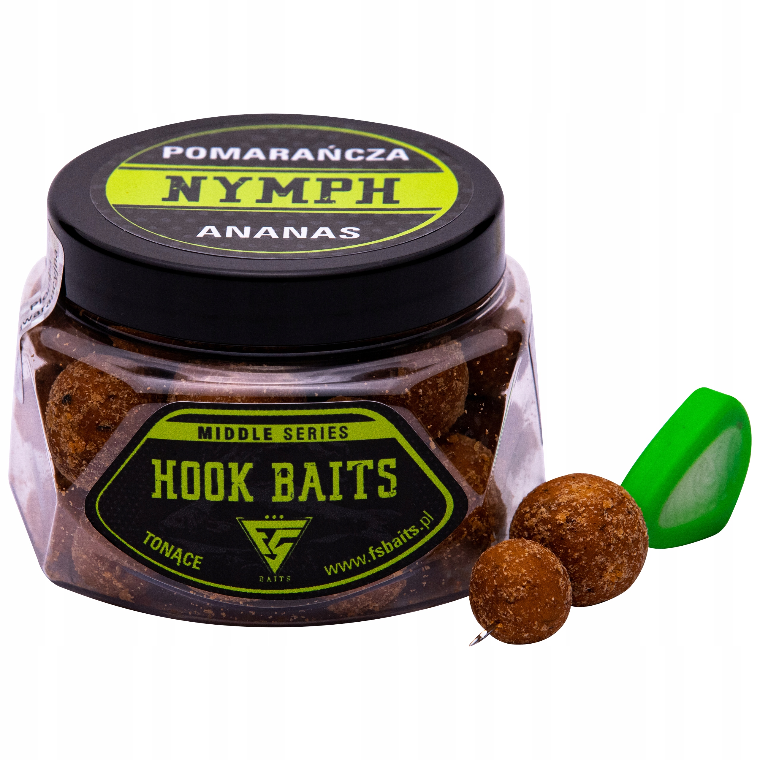 Fs Baits Hook Baits Nymph (Pomarańcza & Ananas) Kulki Hakowe 20 mm