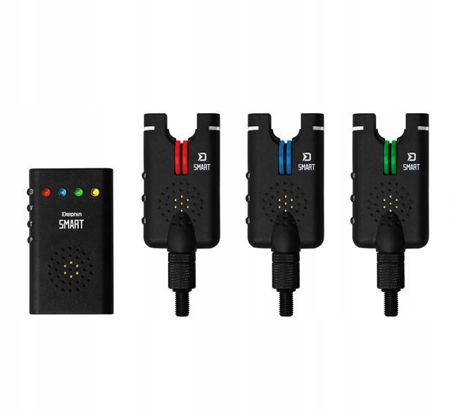 Elektroniczny sygnalizator brań Delphin Zestaw sygnalizatorów Smart 3+1