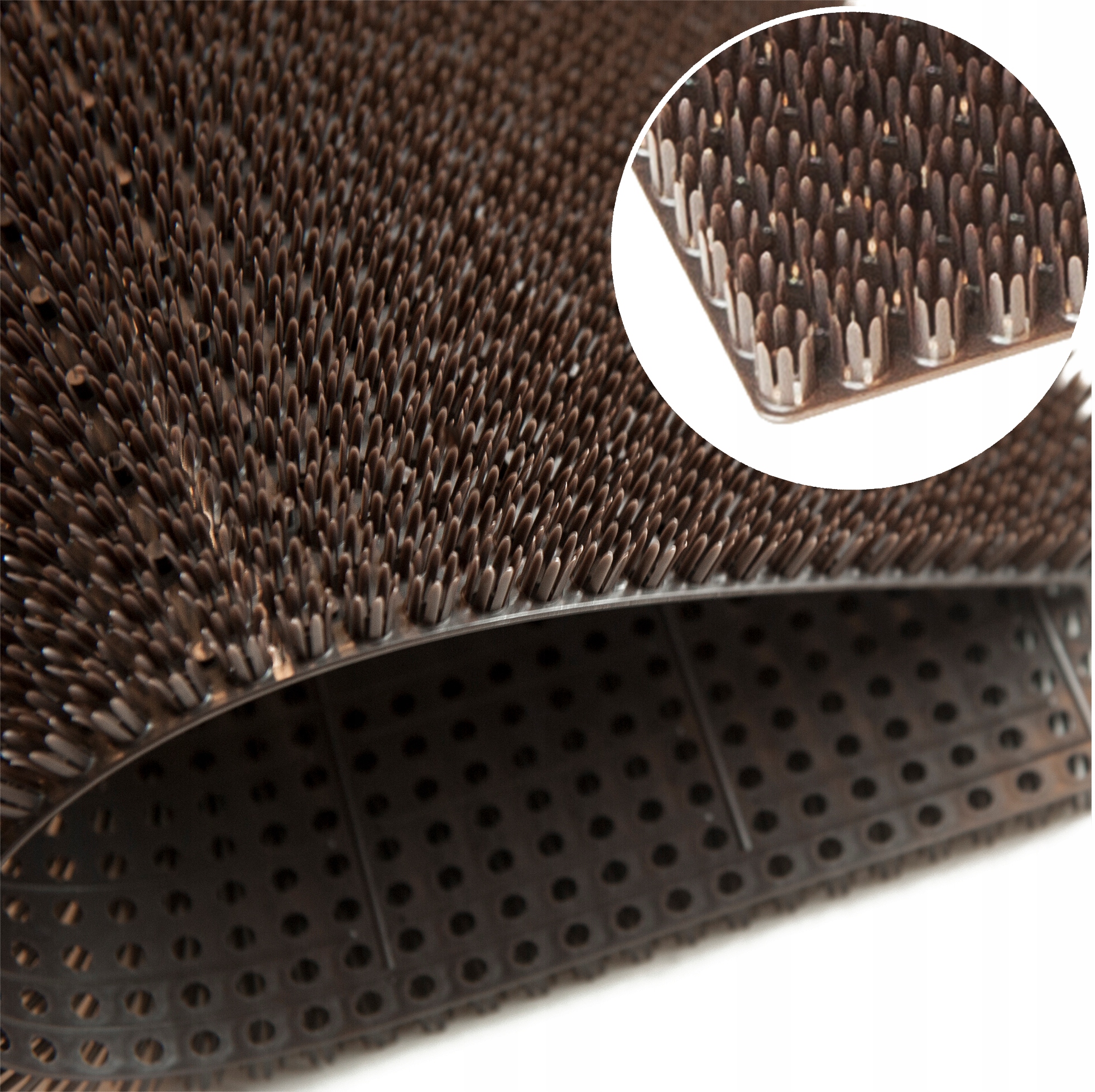 

Wycieraczka igłowa sztuczna trawa 40x60 cm brązowa