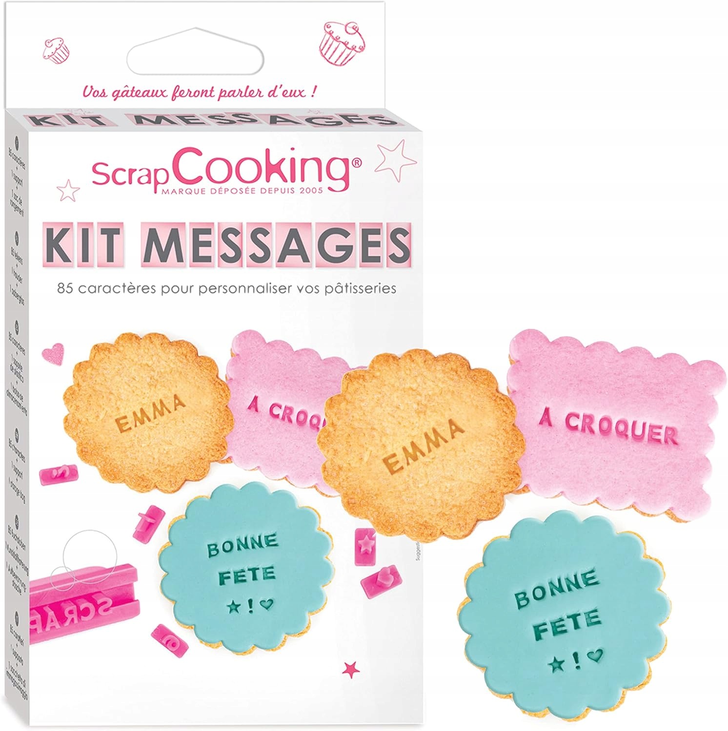 ScrapCooking plastové formičky