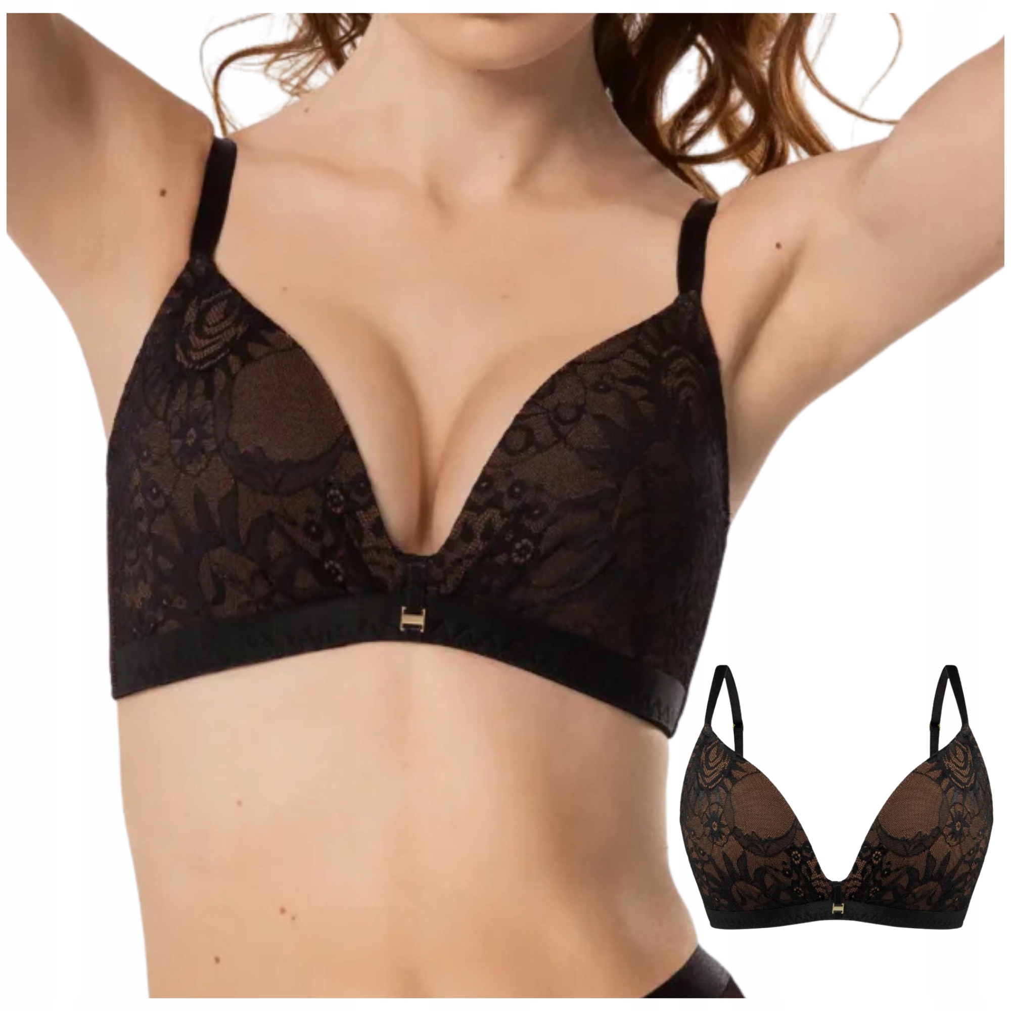 Komfortní pushup podprsenka bez kostic Mefemi Vanessa BD39 70C