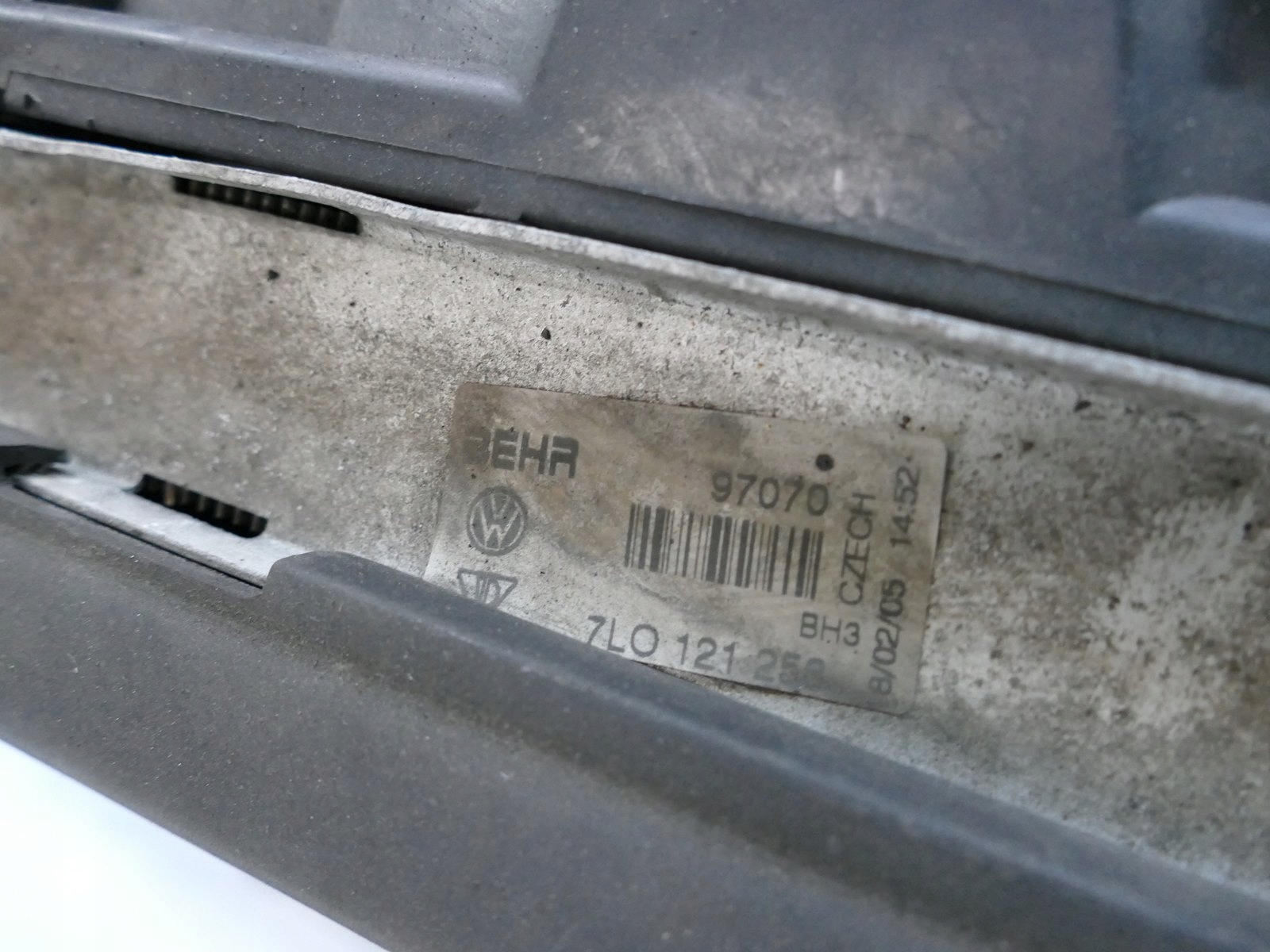PORSCHE CAYENNE 9P 4.5 TURBO chladič ventilátor