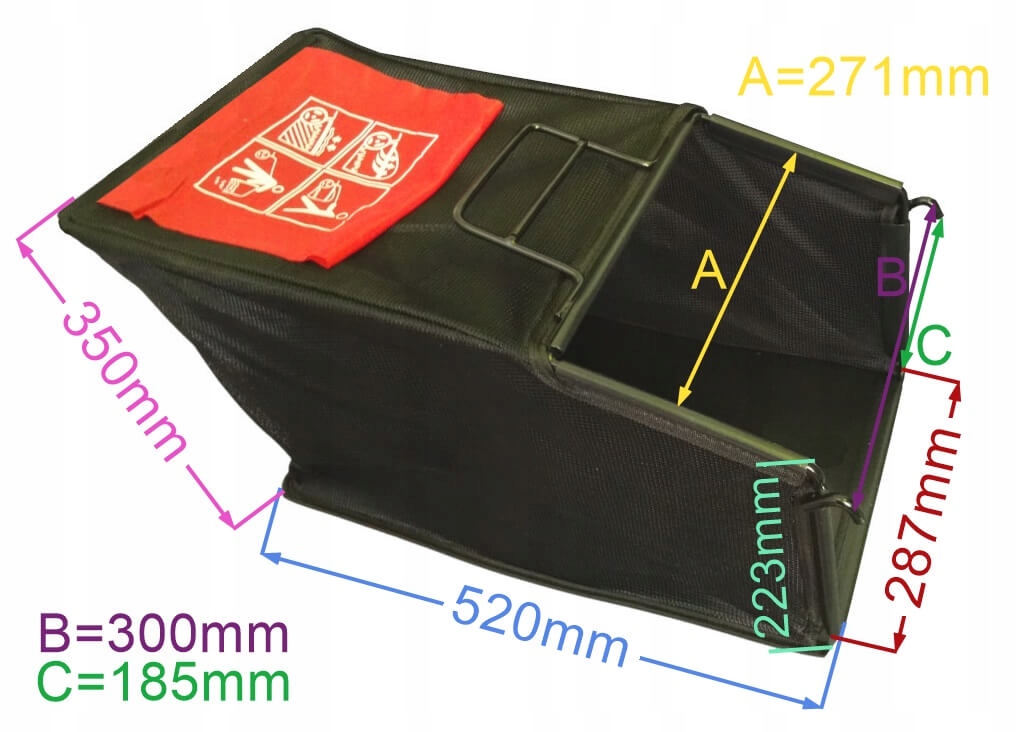 KOSZ KOSIARKI GRIZZLY BRM 42-125BSA Typ kosz