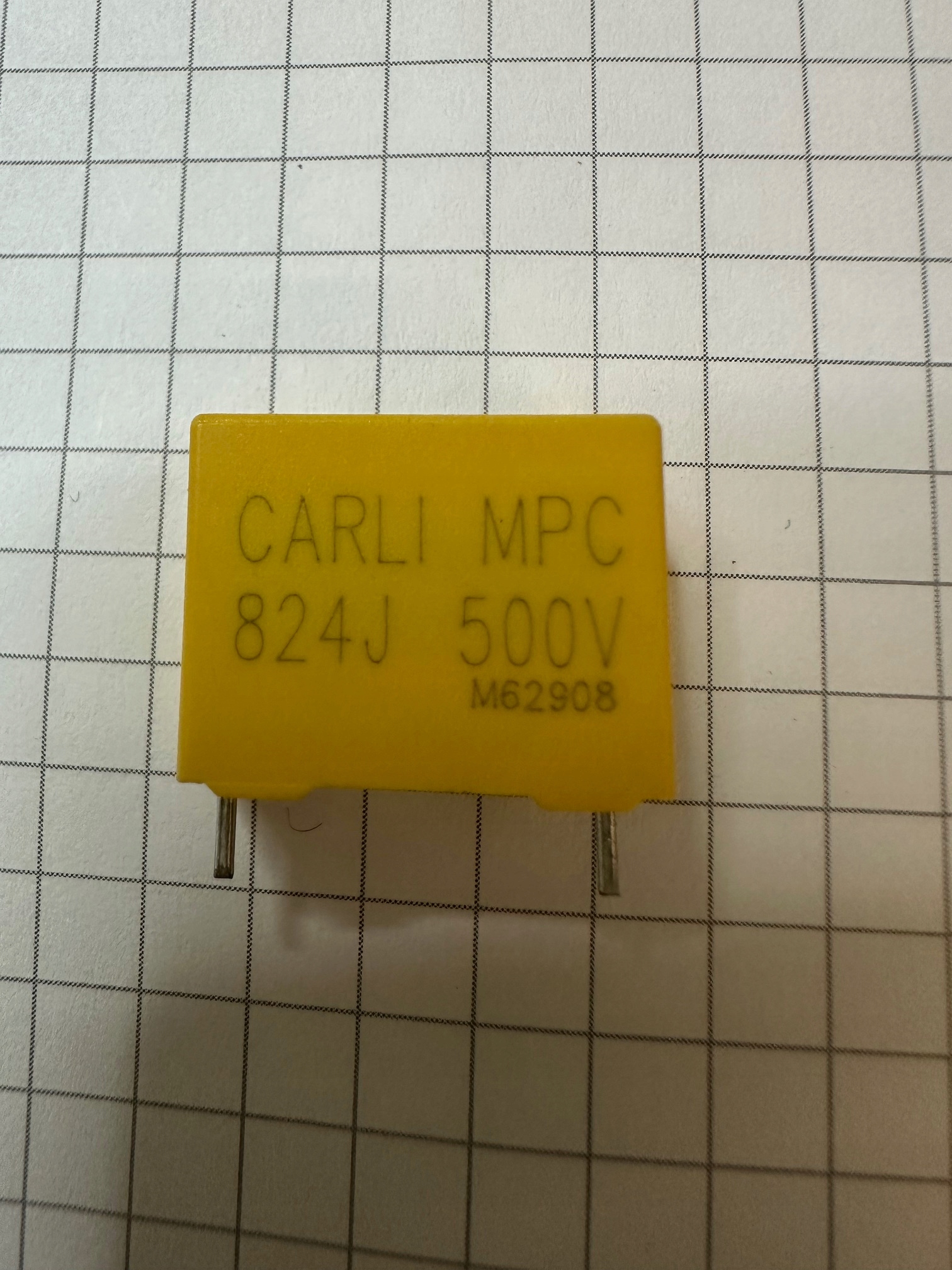 Kondensator 820nF/500V MPC Carli