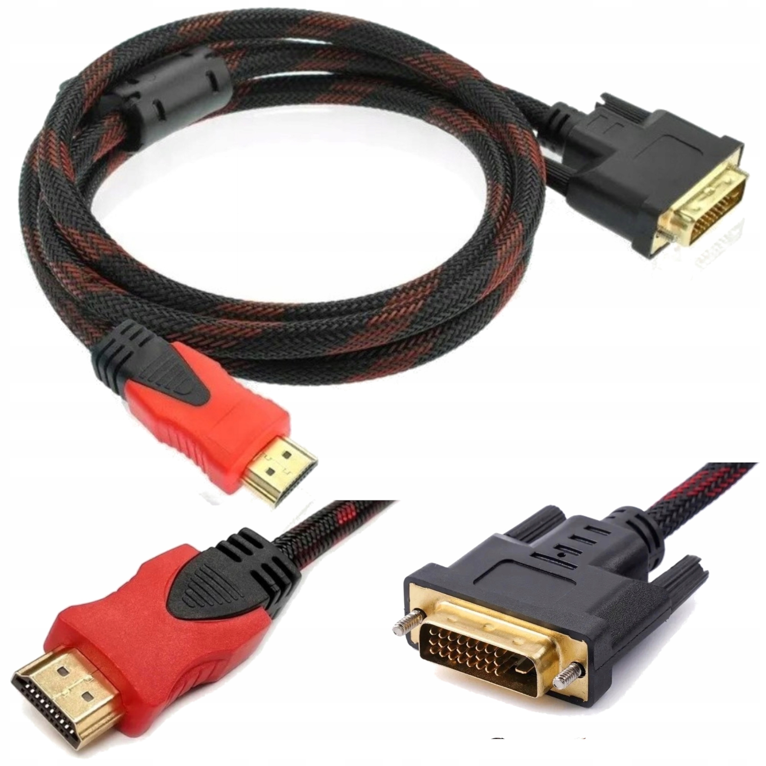 Kabel GAT HDMI - DVI 24+1 HDMI - DVI 1,5 m