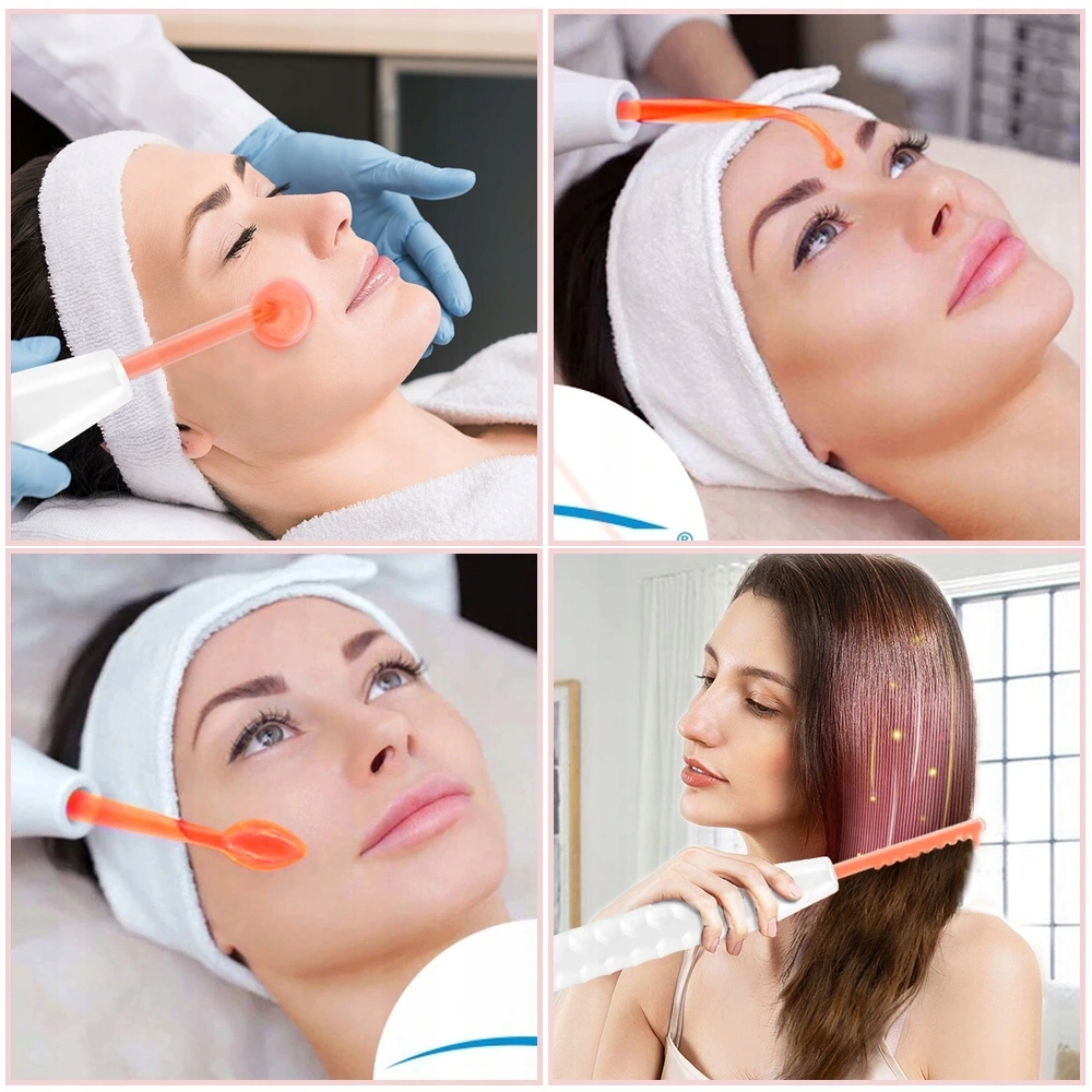 DERMA WAND DARSONVAL 4 ELEKTRODY NAJMOCNIEJSZY PRO Marka Beauty System