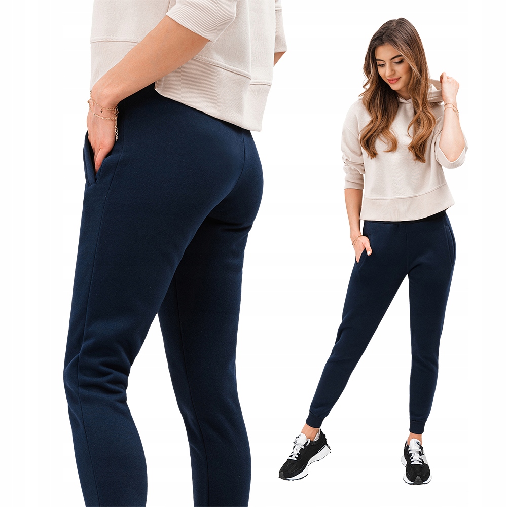 

Spodnie damskie dresy 070PLR granatowe XL