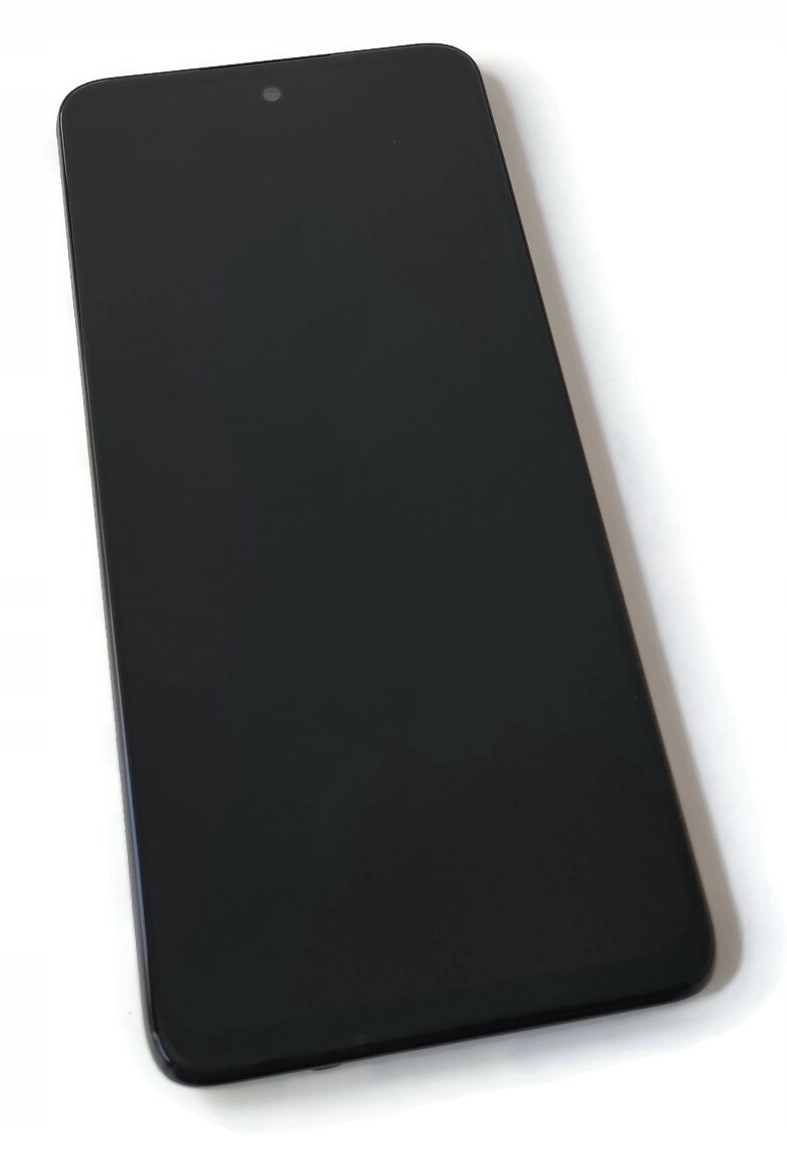 Org LCD displej originální obrazovka s rámečkem pro Motorola G73 XT2237 černá