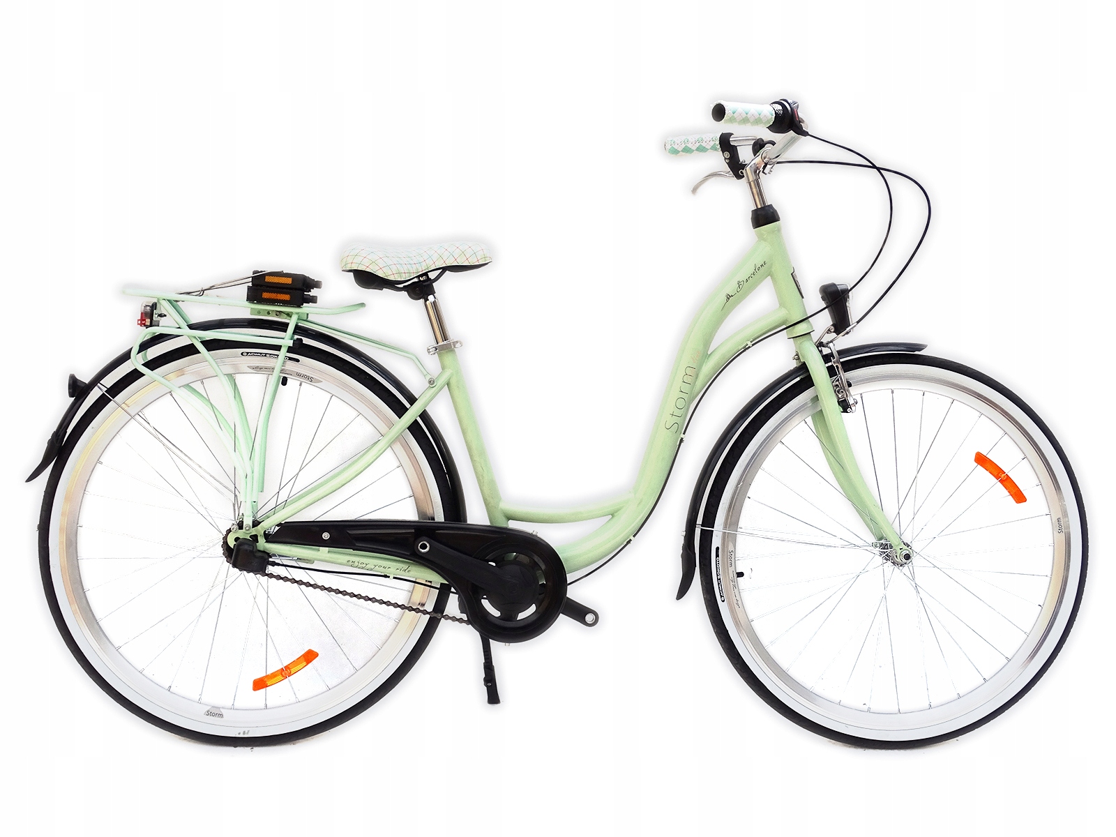 Rower Miejski Storm Barcelona 28 /3 Biegi Nexus 3 17 '' Miętowy