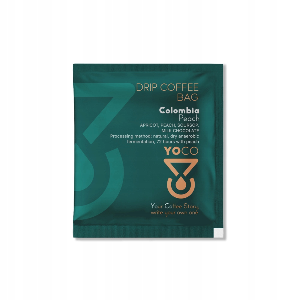 Levně Kolumbie Peach Káva v sáčcích 20 sáčků Yoco