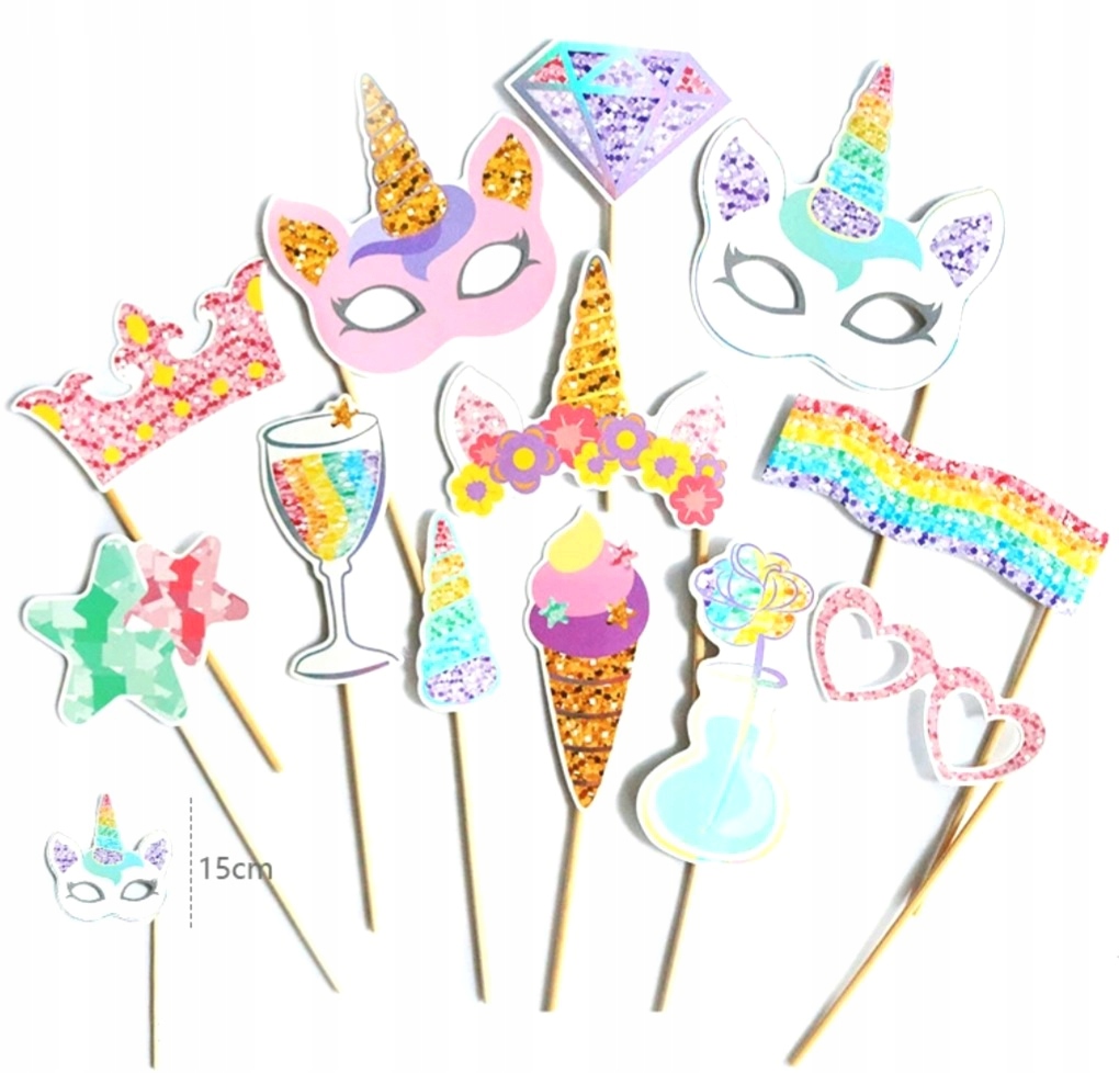 

Zestaw do Zdjęć Jednorożec Foto Budka Unicorn 12s